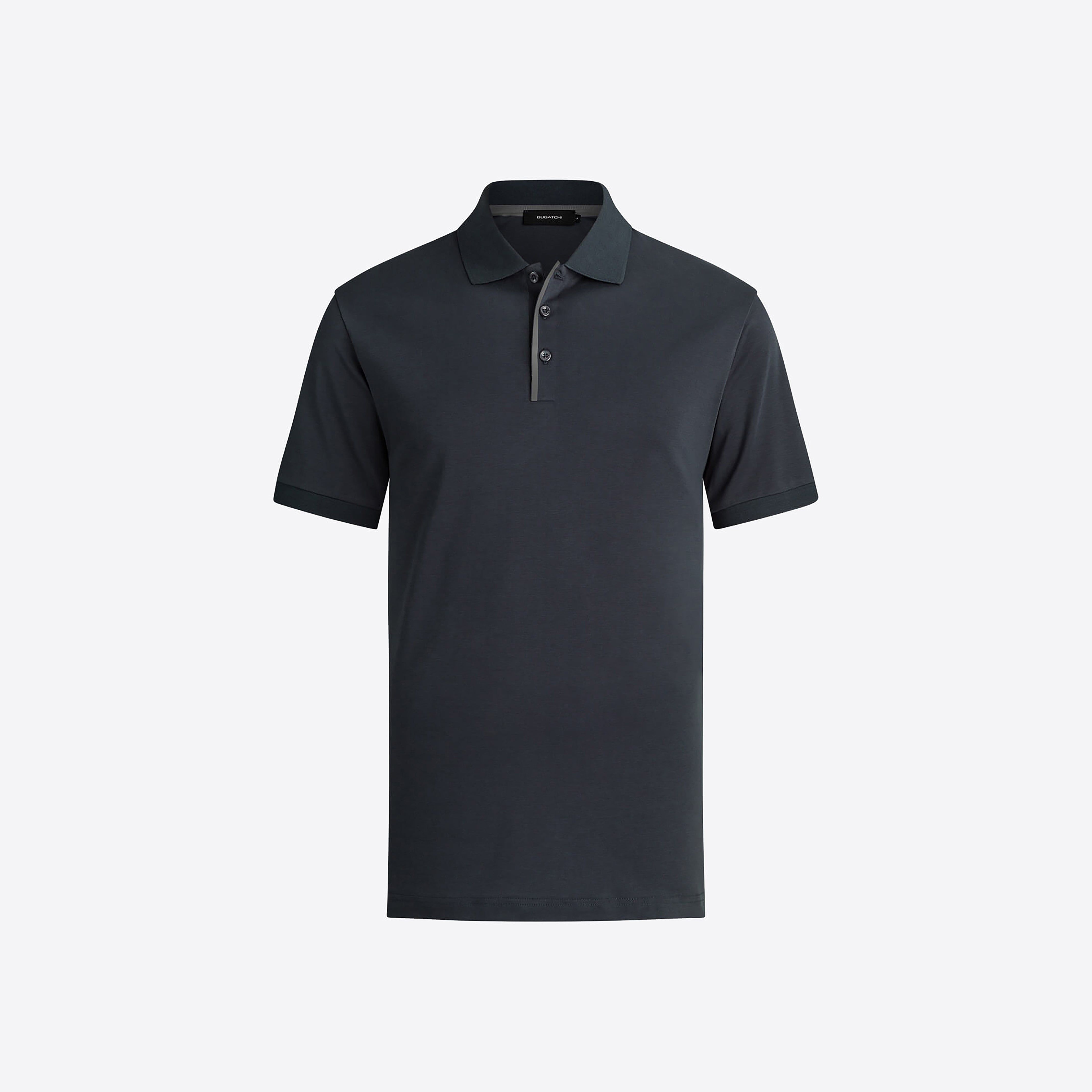 SOLID THREE BUTTON POLO sold by Bugatchi