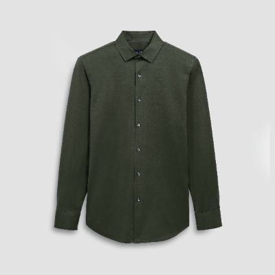 James Solid OoohCotton Shirt sold by Bugatchi