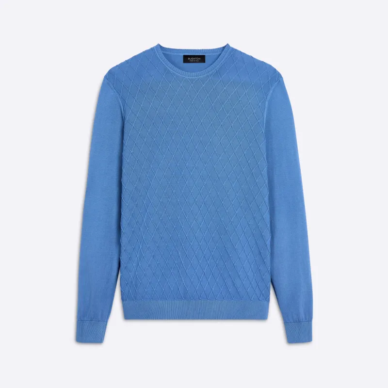 Diamond Crew Neck Sweater sold by Bugatchi