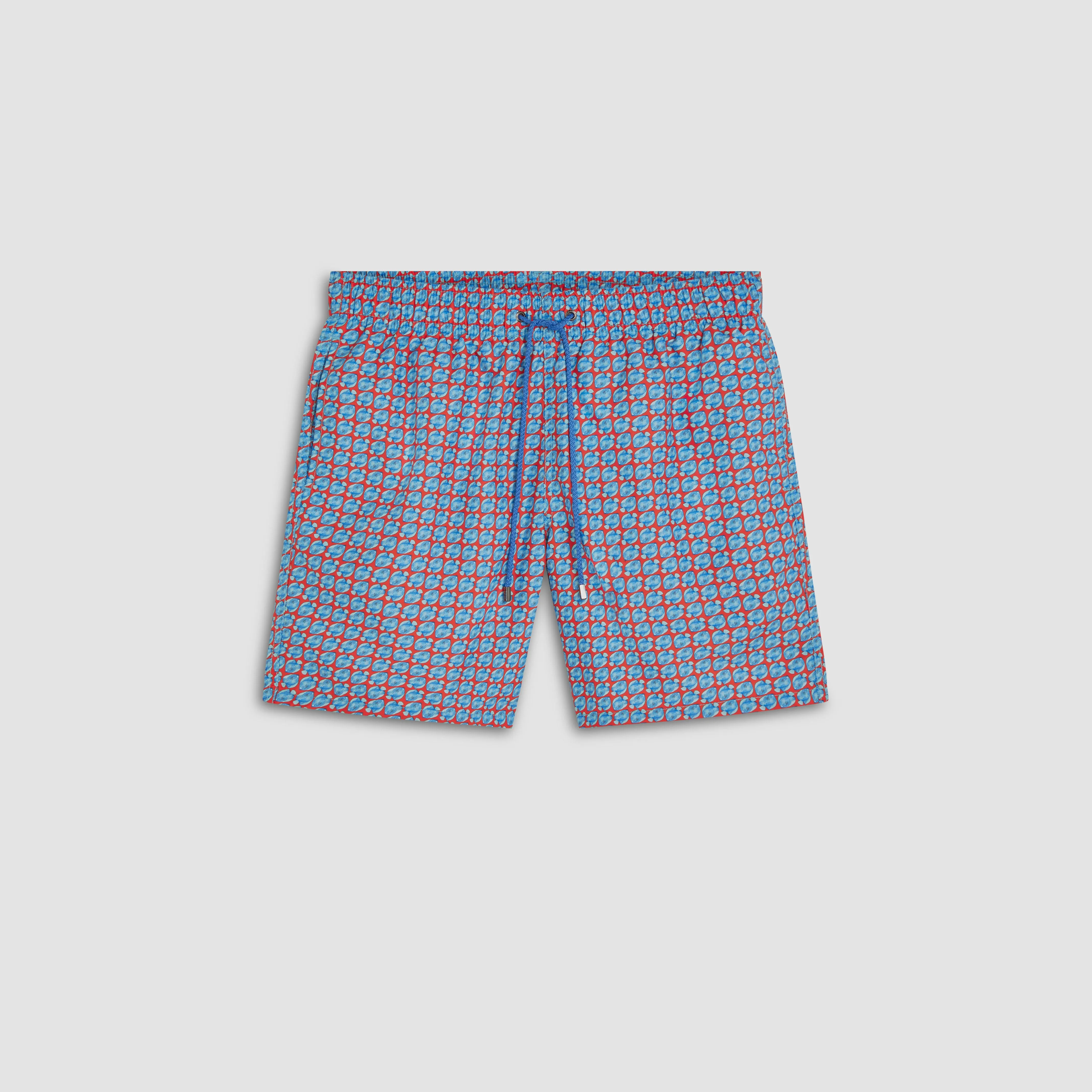 Cosmo Fish Swim Trunks sold by Bugatchi