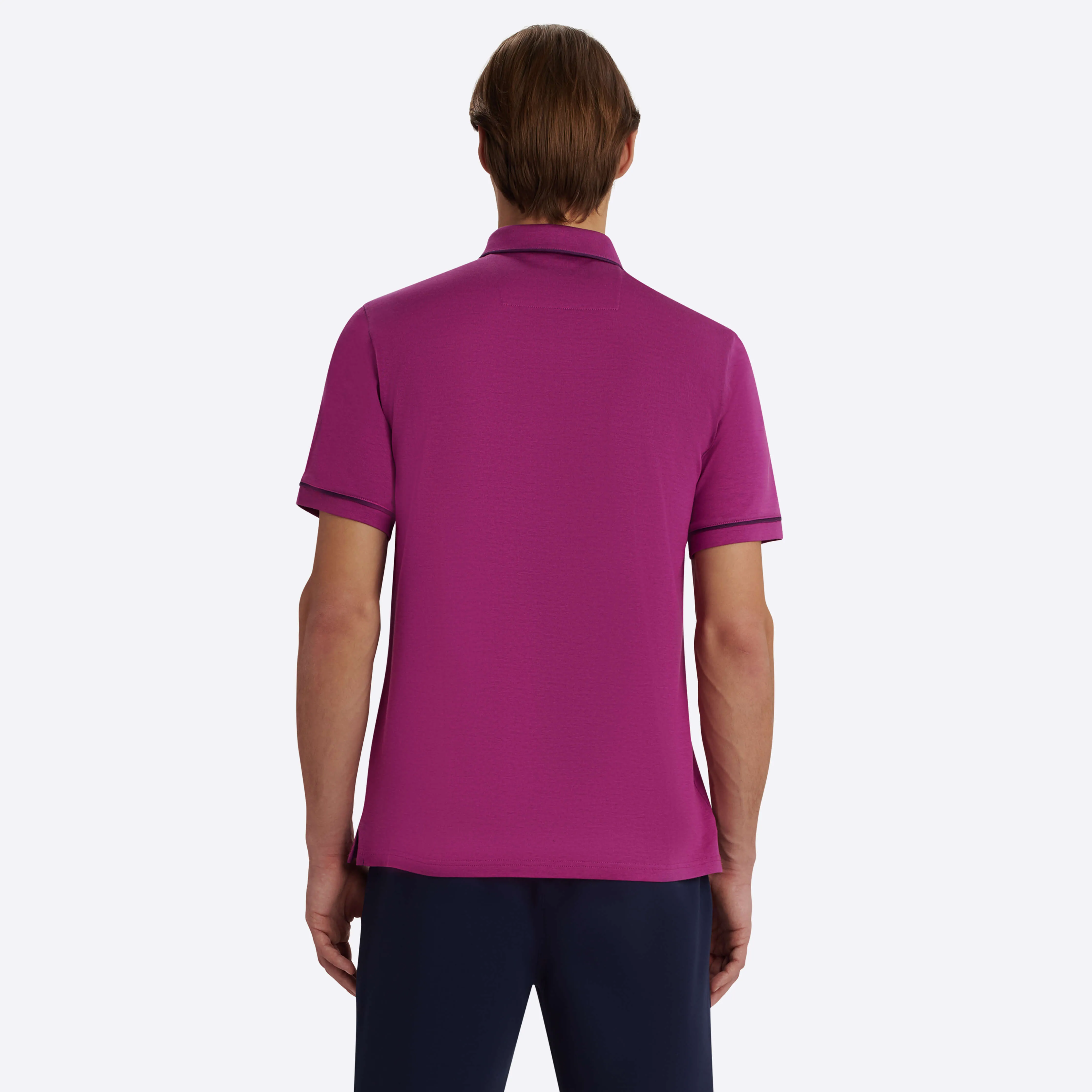 Solid Polo sold by Bugatchi product image thumbnail 4