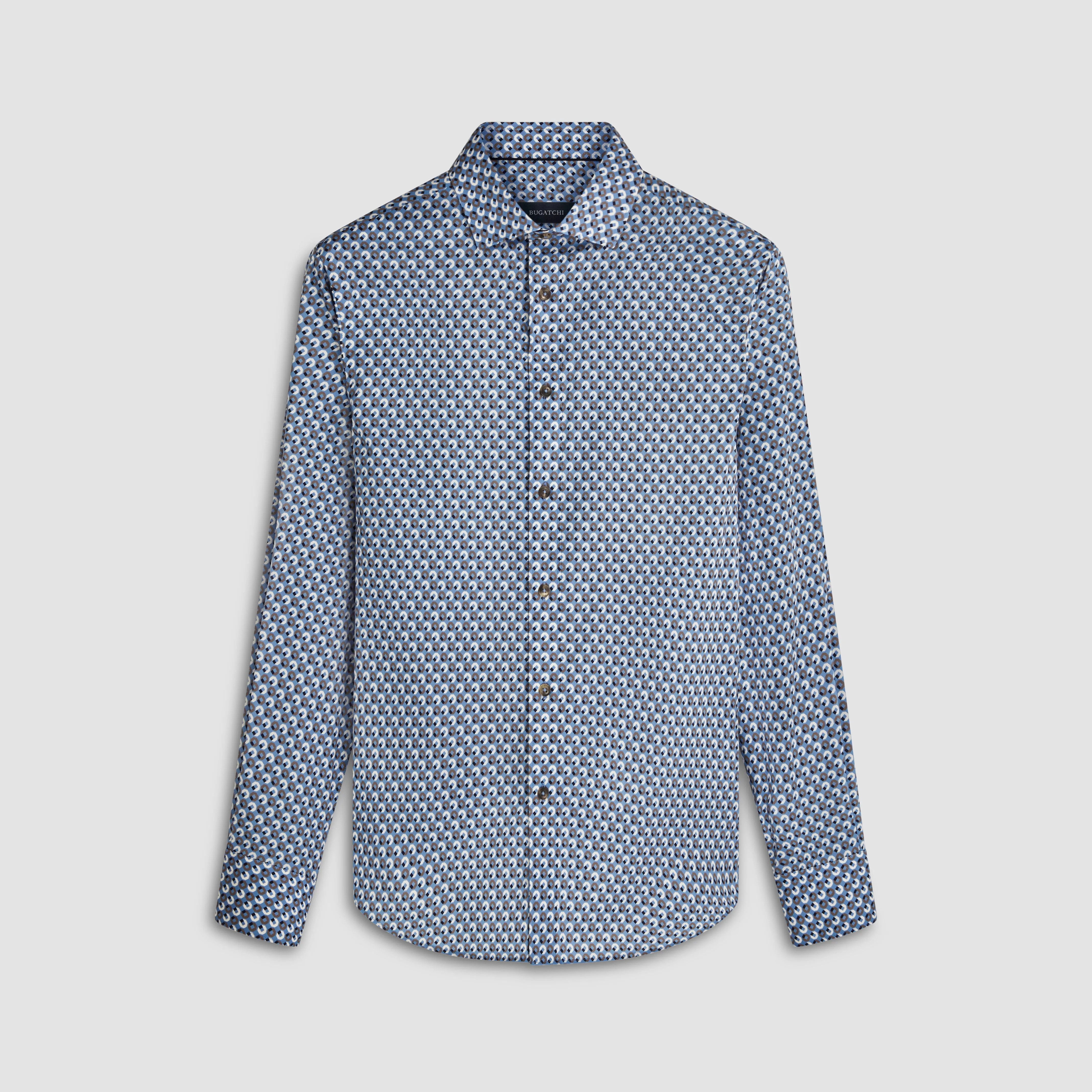 Axel Geometric Shirt sold by Bugatchi