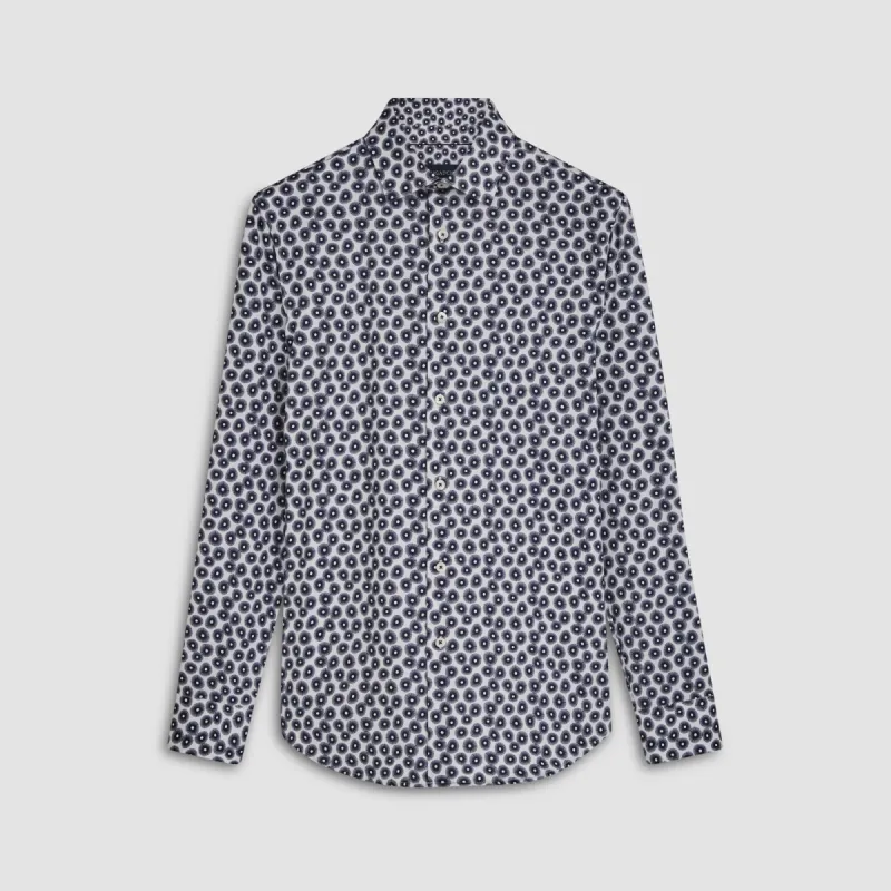 James Abstract Print OoohCotton Shirt sold by Bugatchi