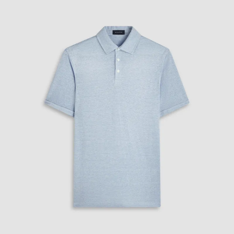 Striped Polo sold by Bugatchi