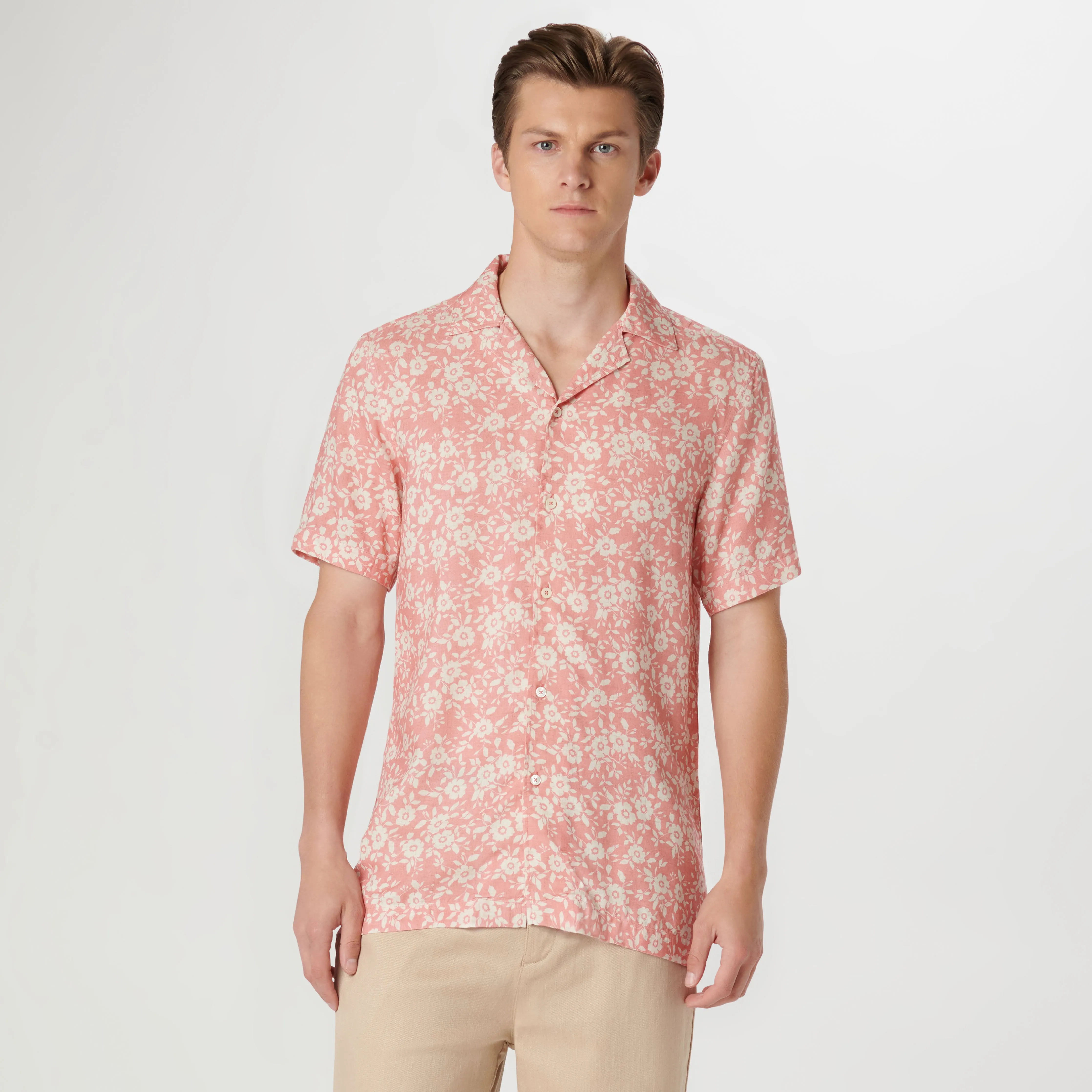 Jackson Floral Short Sleeve Shirt sold by Bugatchi product image thumbnail 2
