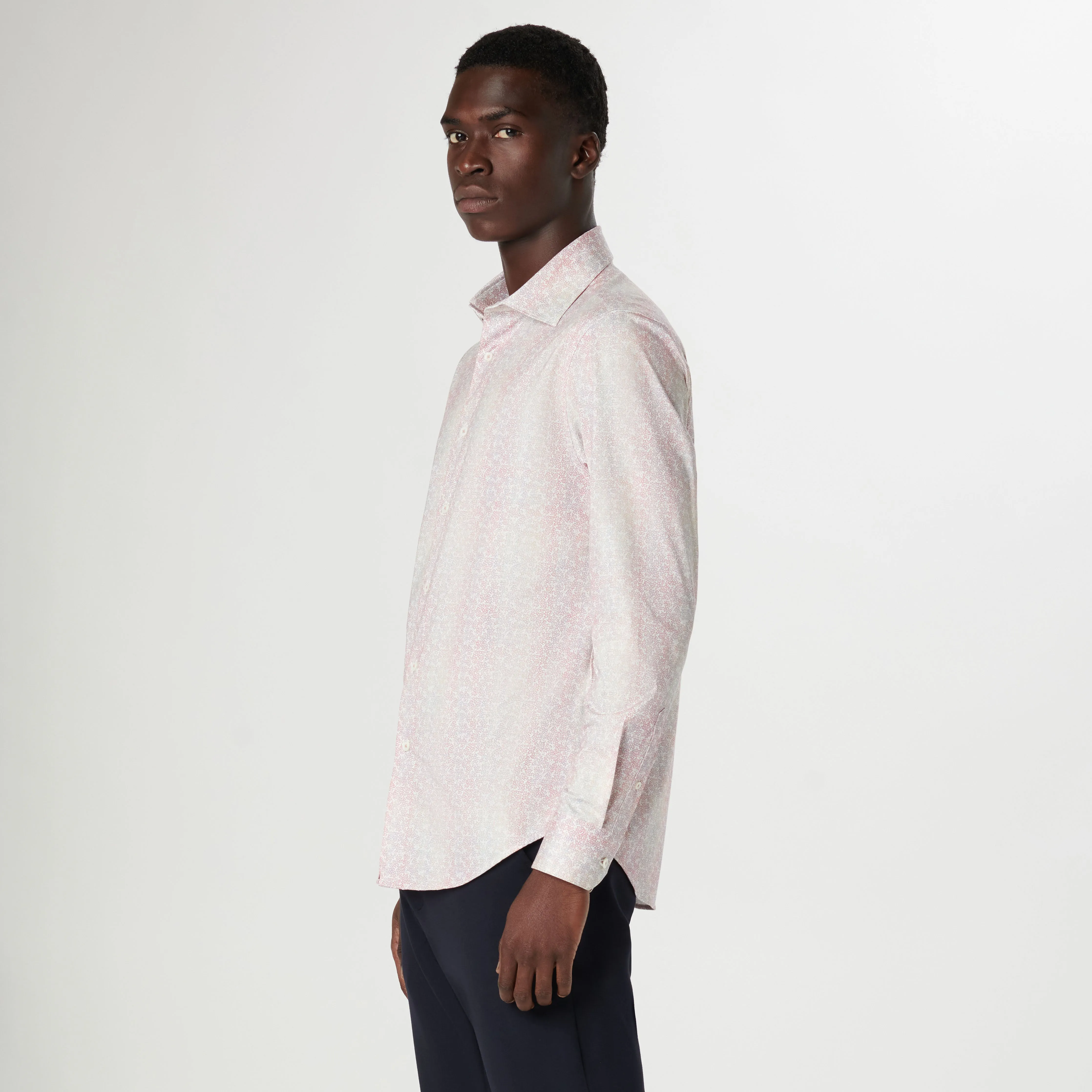 James Floral OoohCotton Shirt sold by Bugatchi product image thumbnail 3