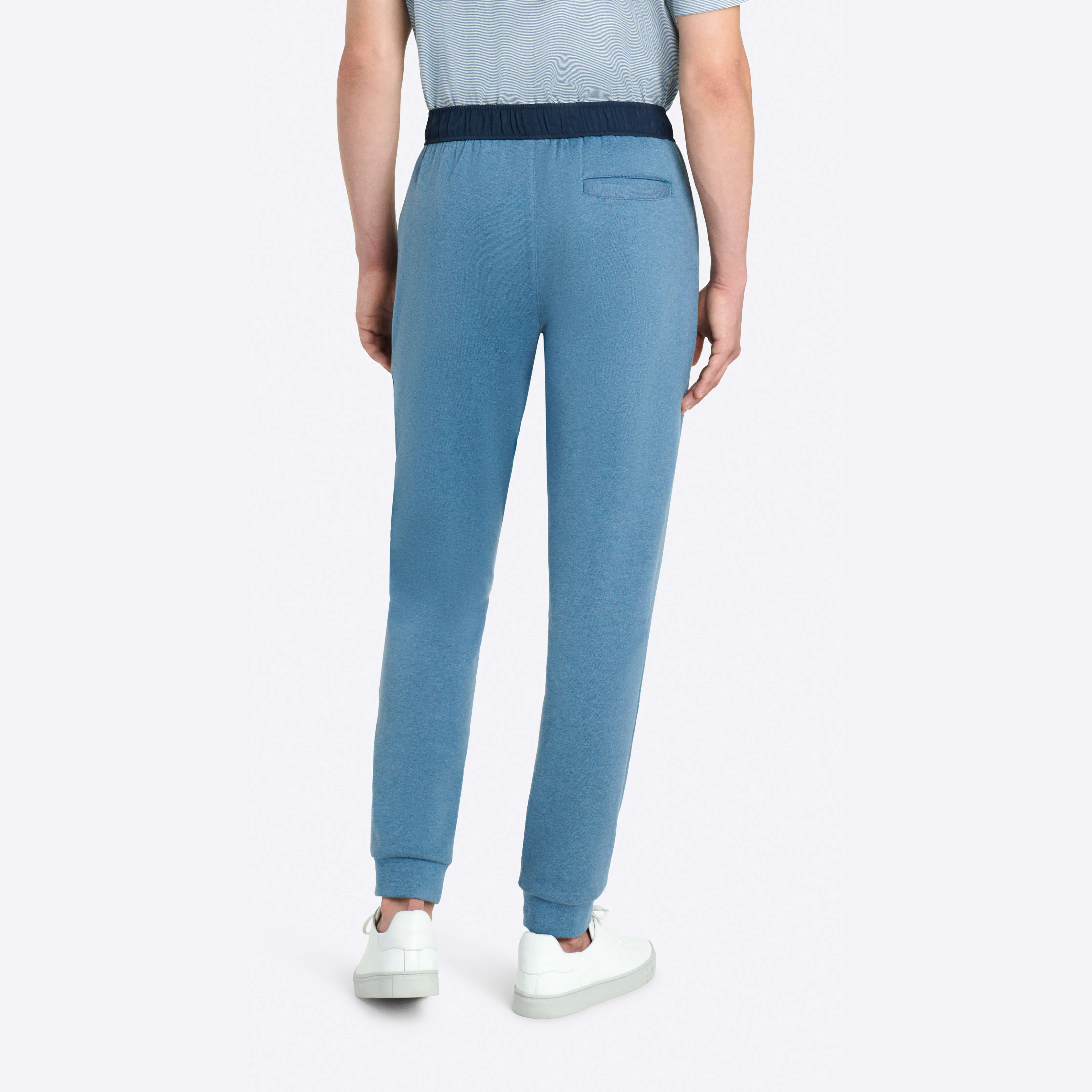 Comfort Solid Heather Drawstring Pant sold by Bugatchi product image thumbnail 4