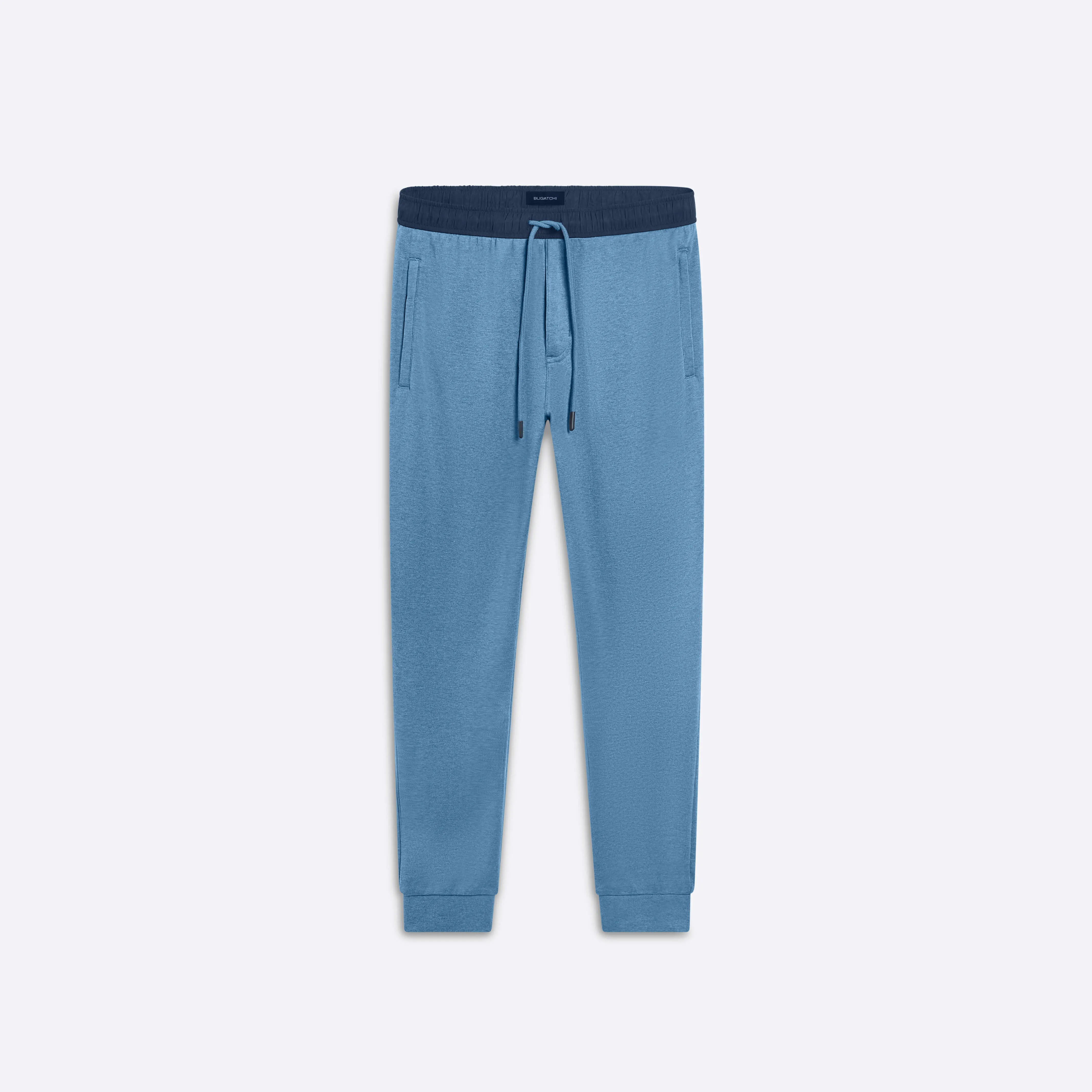 Comfort Solid Heather Drawstring Pant sold by Bugatchi