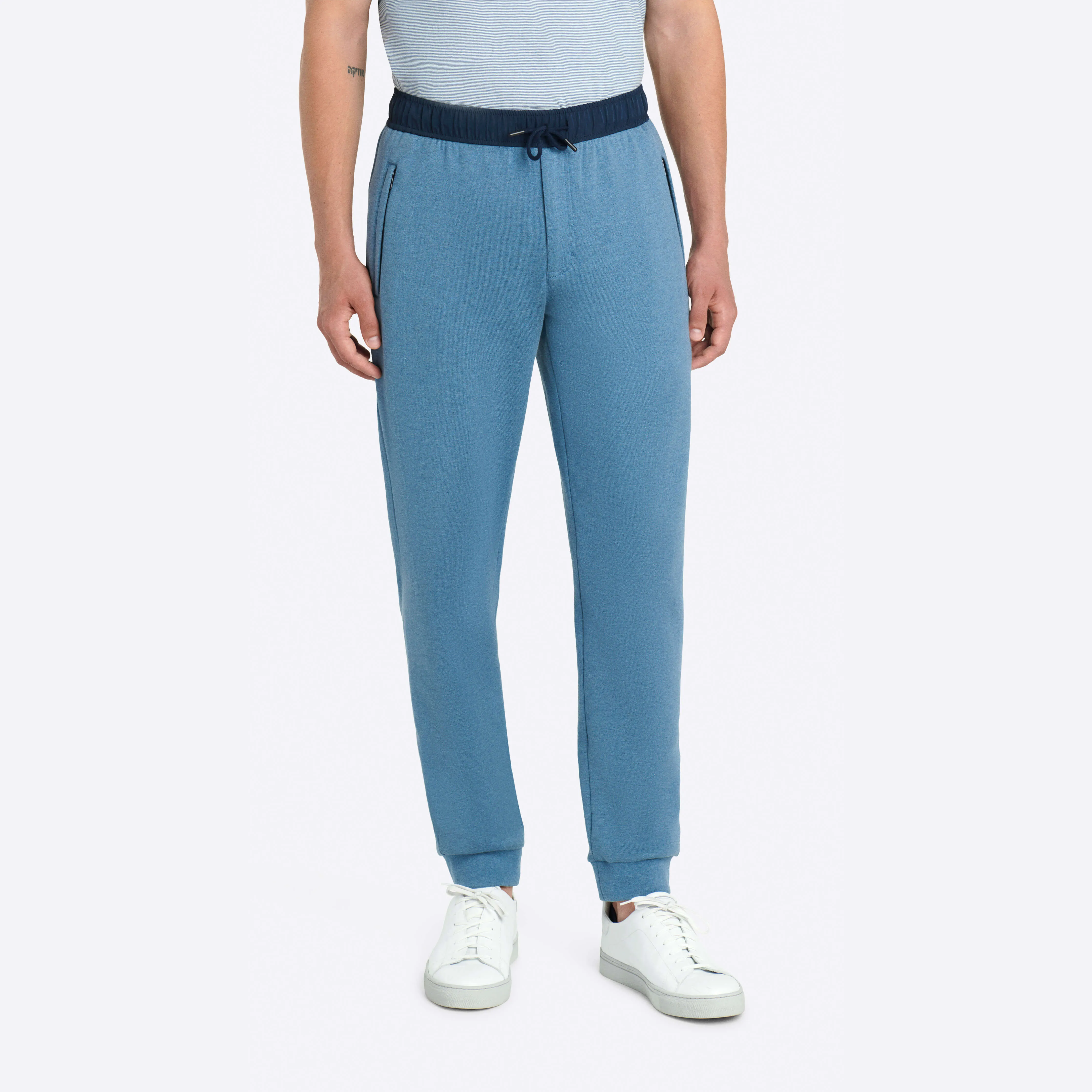Comfort Solid Heather Drawstring Pant sold by Bugatchi product image thumbnail 2