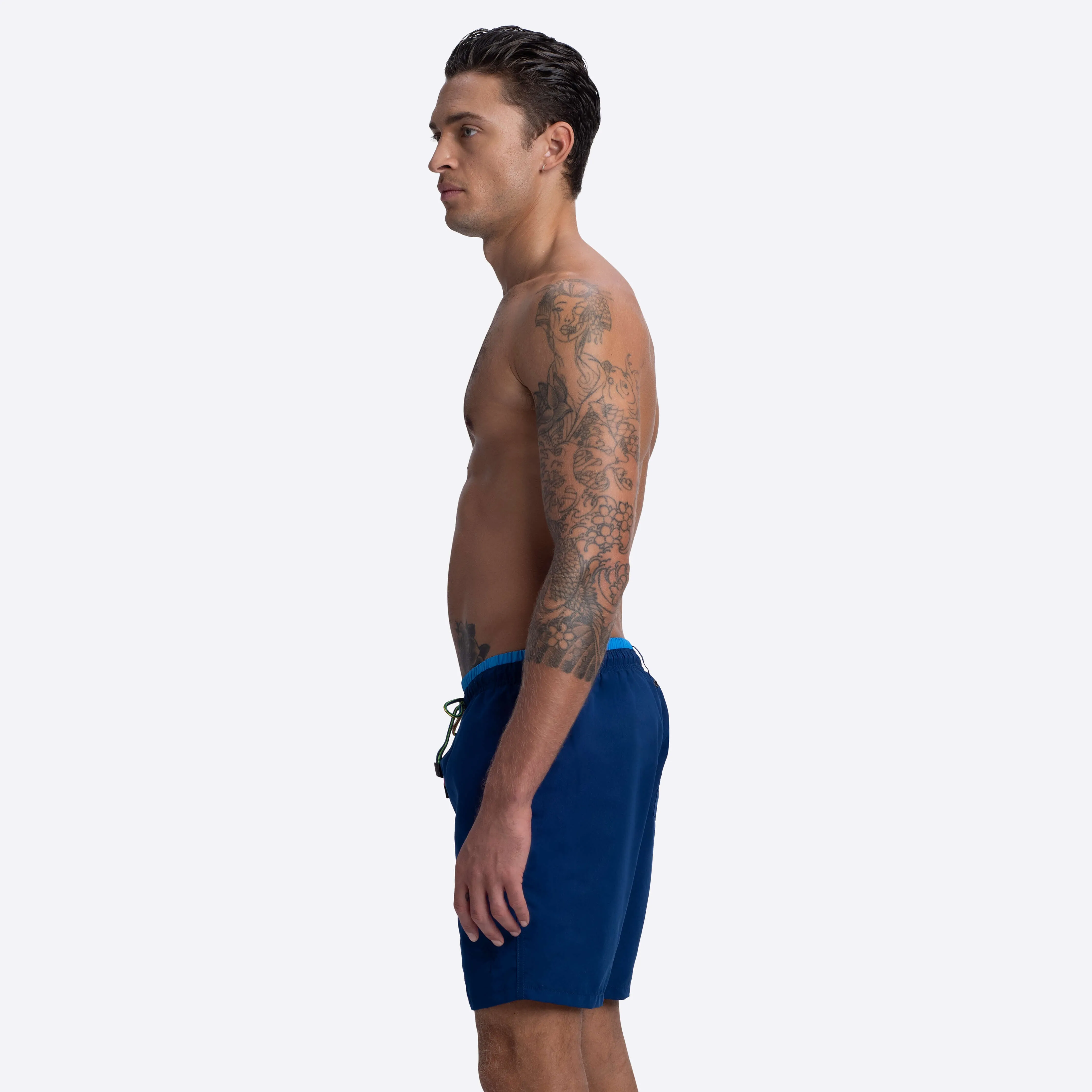 QUINN Solid Swim Trunks sold by Bugatchi product image thumbnail 3