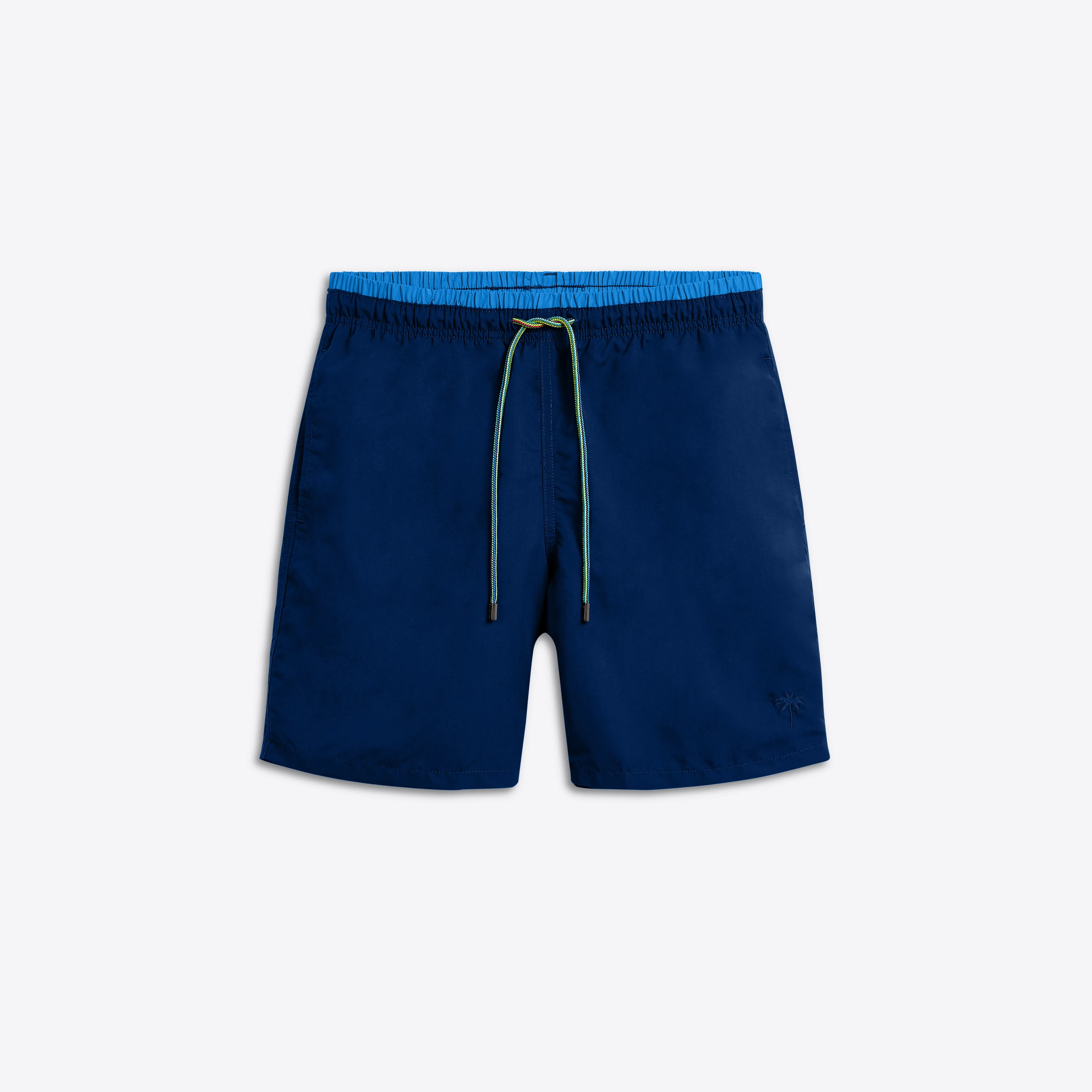 QUINN Solid Swim Trunks sold by Bugatchi