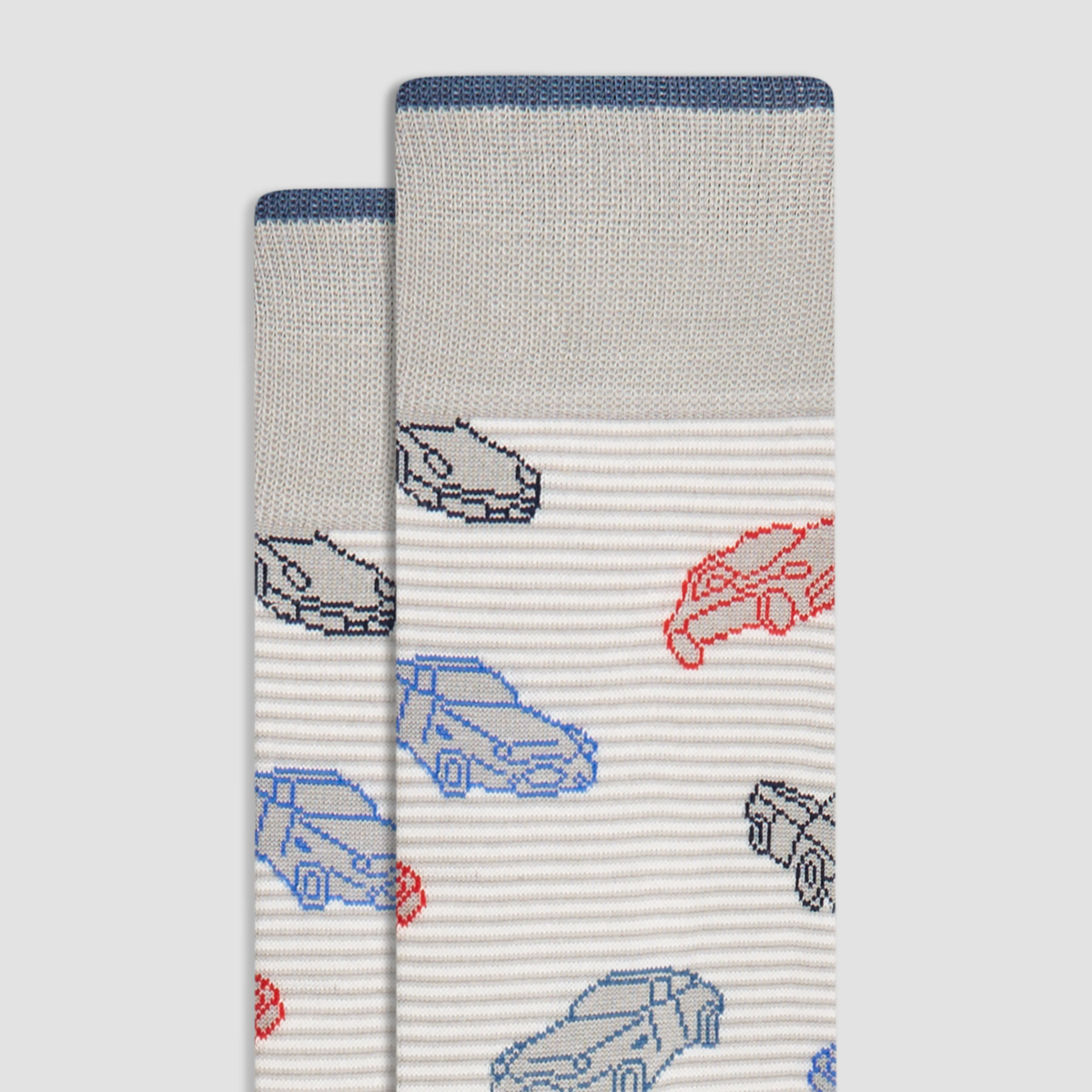 Vintage Cars Mid-Calf Socks sold by Bugatchi product image thumbnail 2