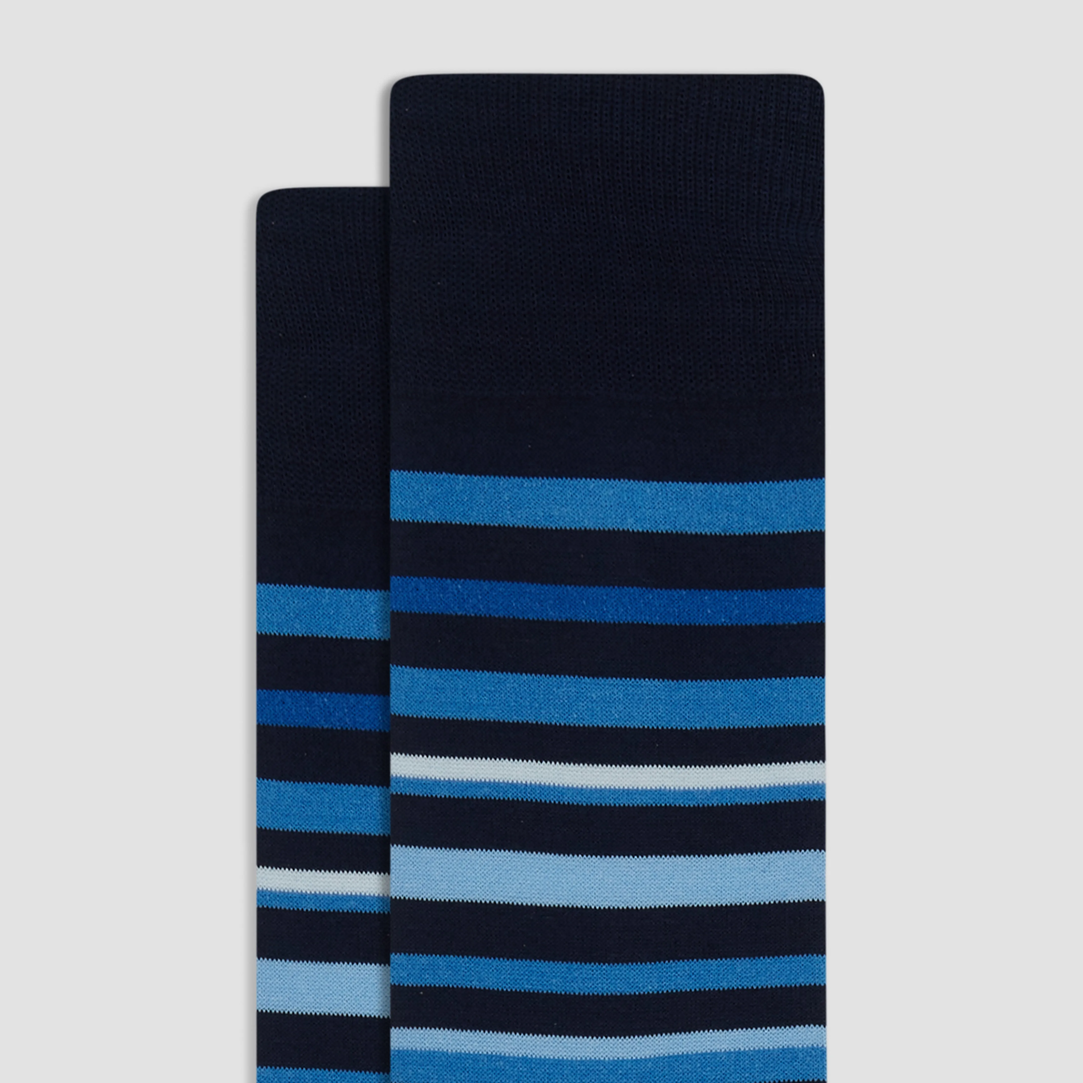 Striped Mid-Calf Socks sold by Bugatchi product image thumbnail 2