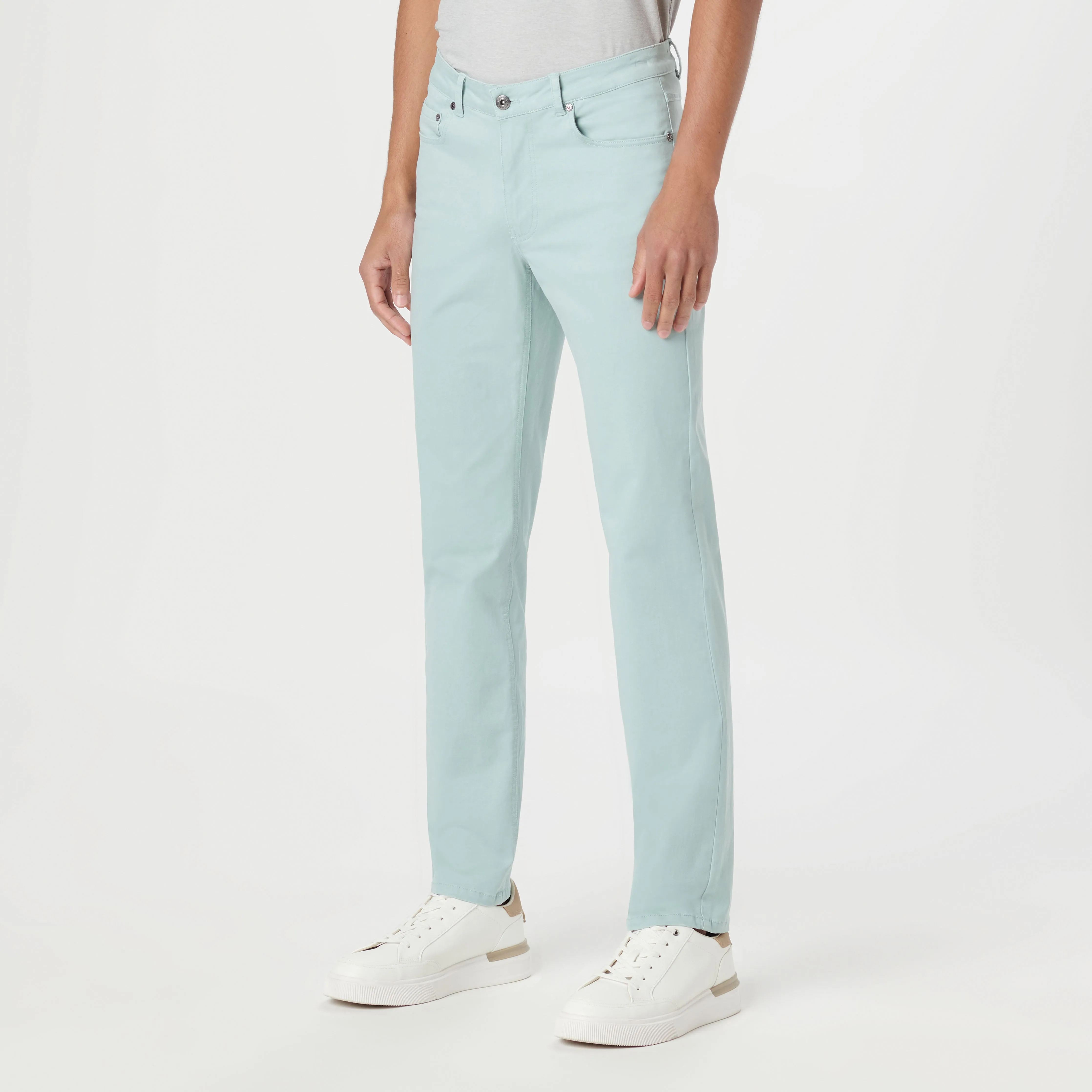 Preston Solid Five Pocket Pant sold by Bugatchi product image thumbnail 2