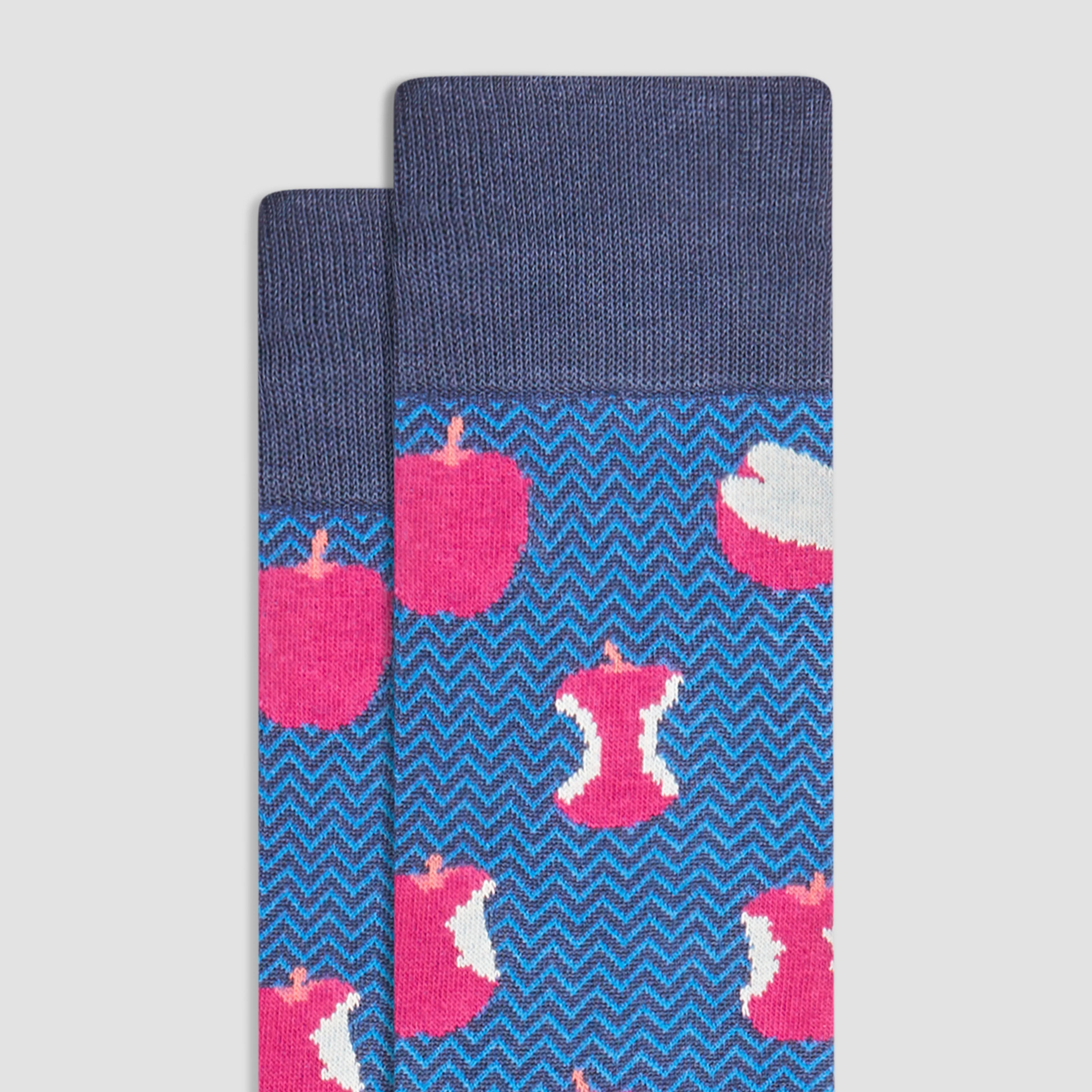 Red Apples Mid-Calf Socks sold by Bugatchi product image thumbnail 2