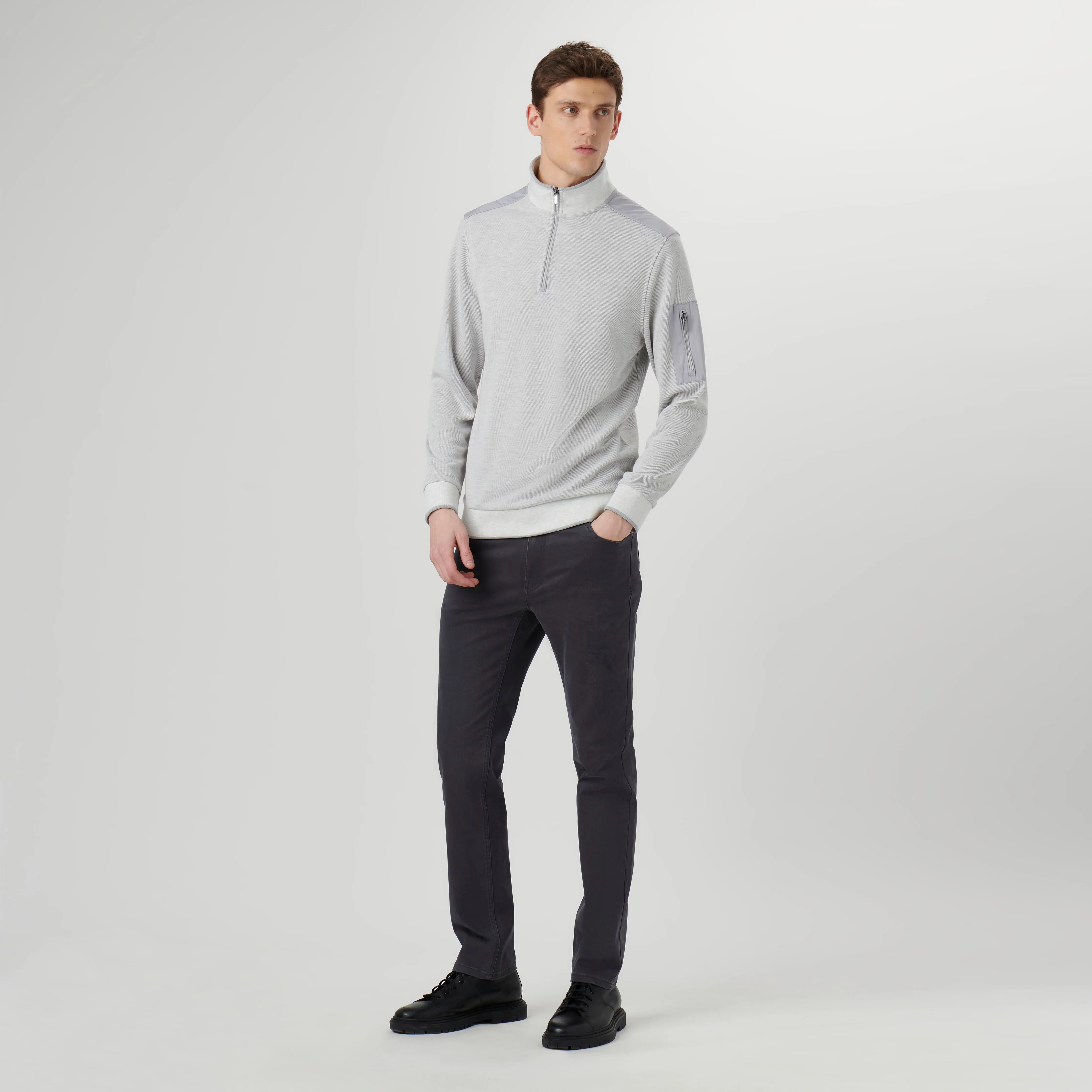 Quarter Zip Pullover sold by Bugatchi product image thumbnail 5