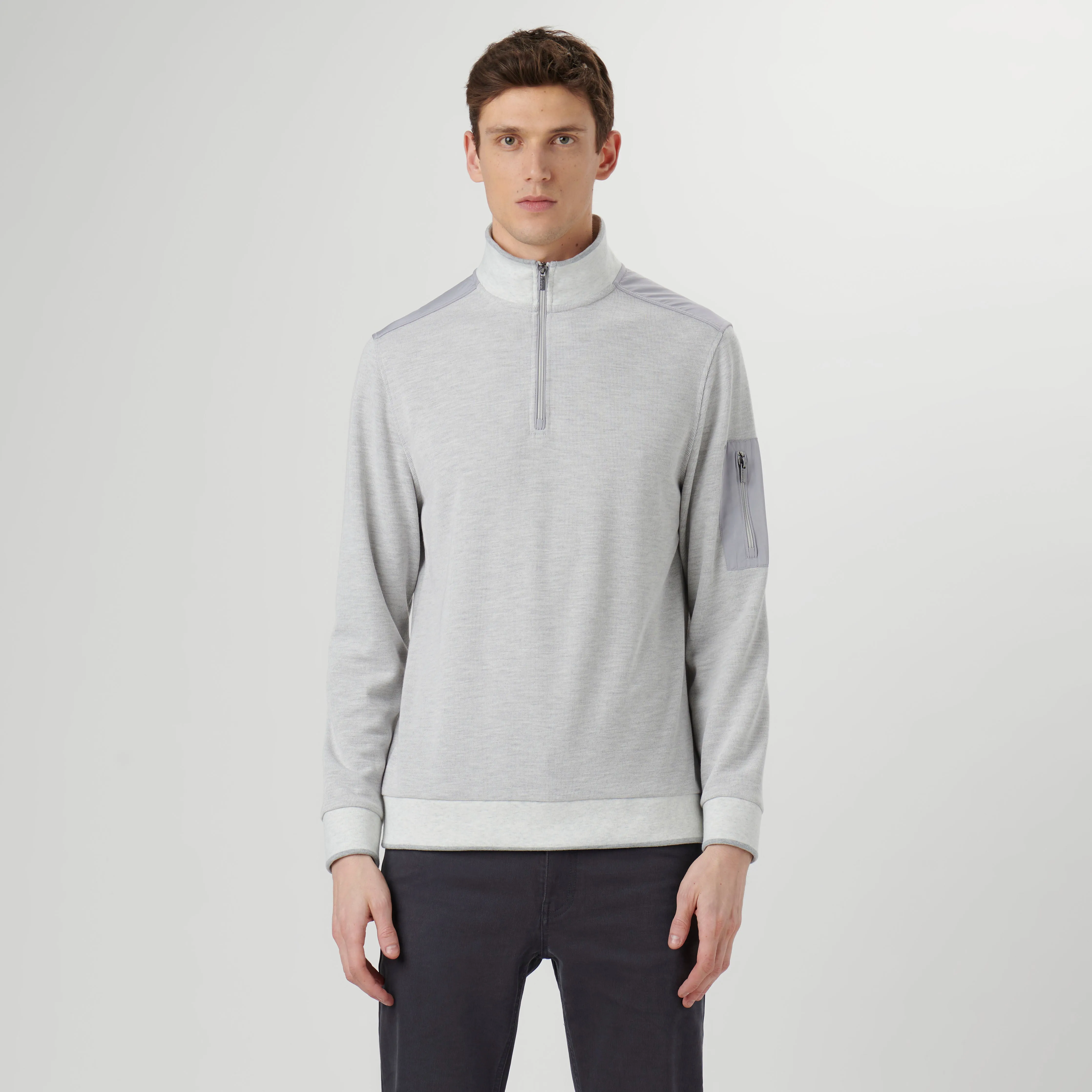 Quarter Zip Pullover sold by Bugatchi product image thumbnail 2