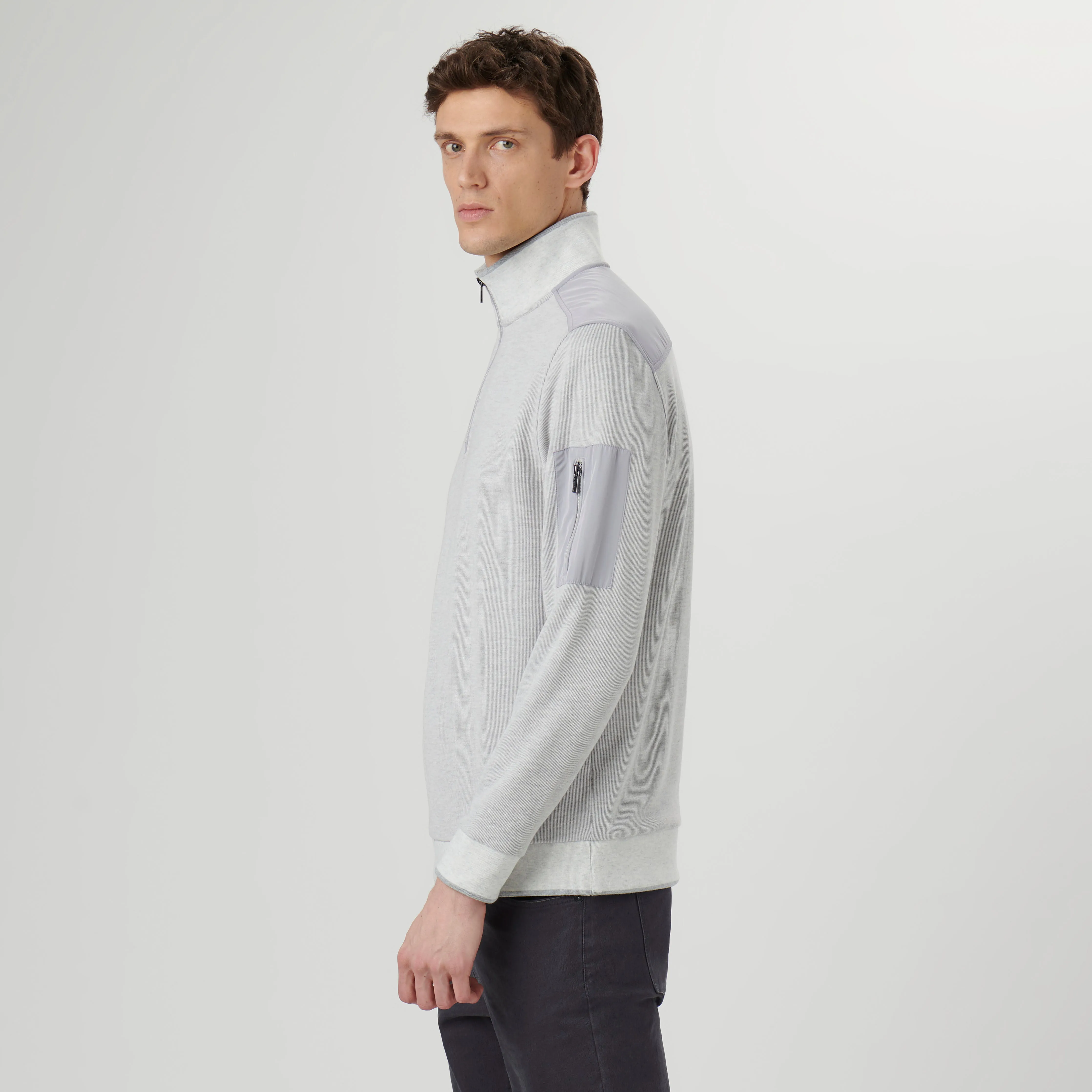Quarter Zip Pullover sold by Bugatchi product image thumbnail 3
