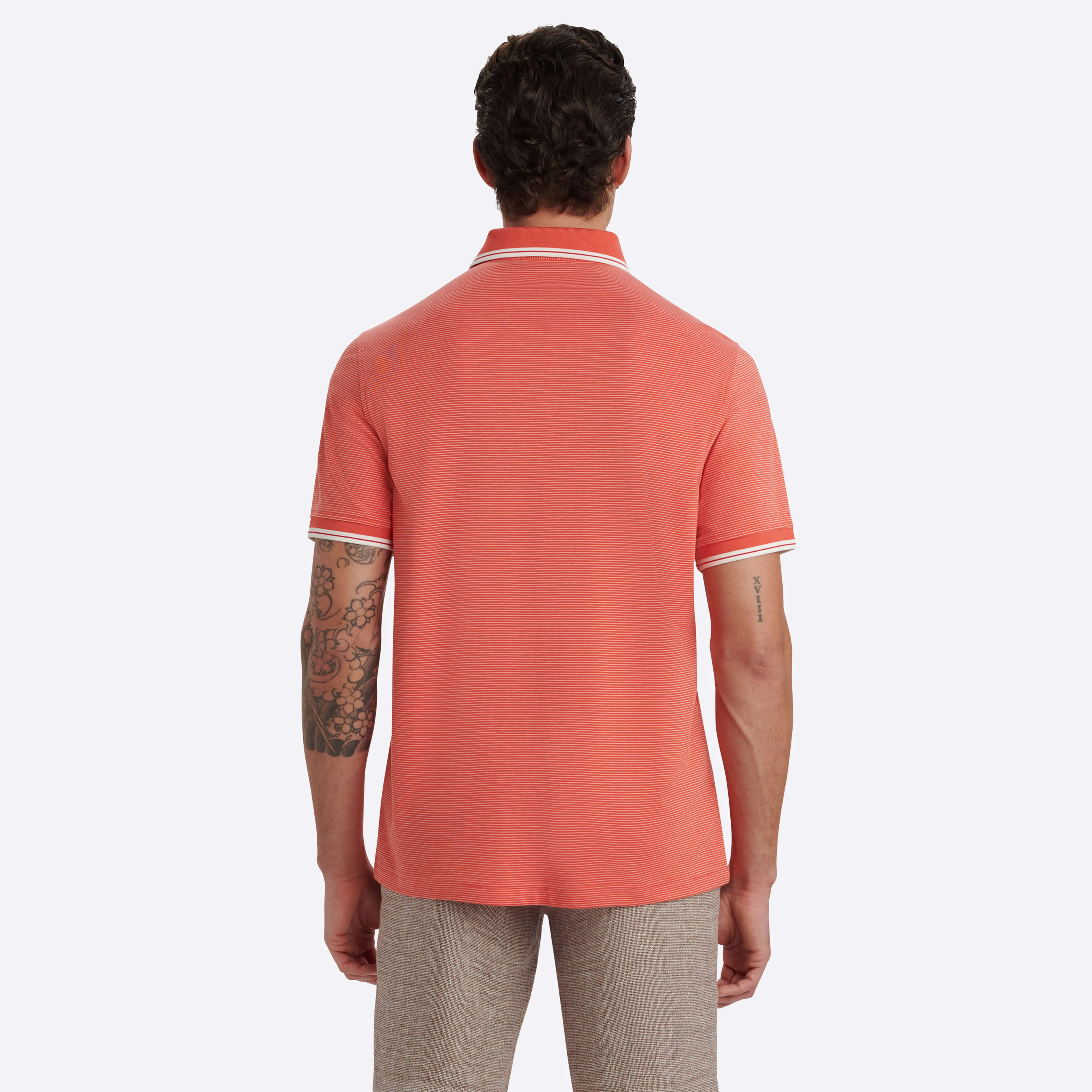 Striped Polo sold by Bugatchi product image thumbnail 4