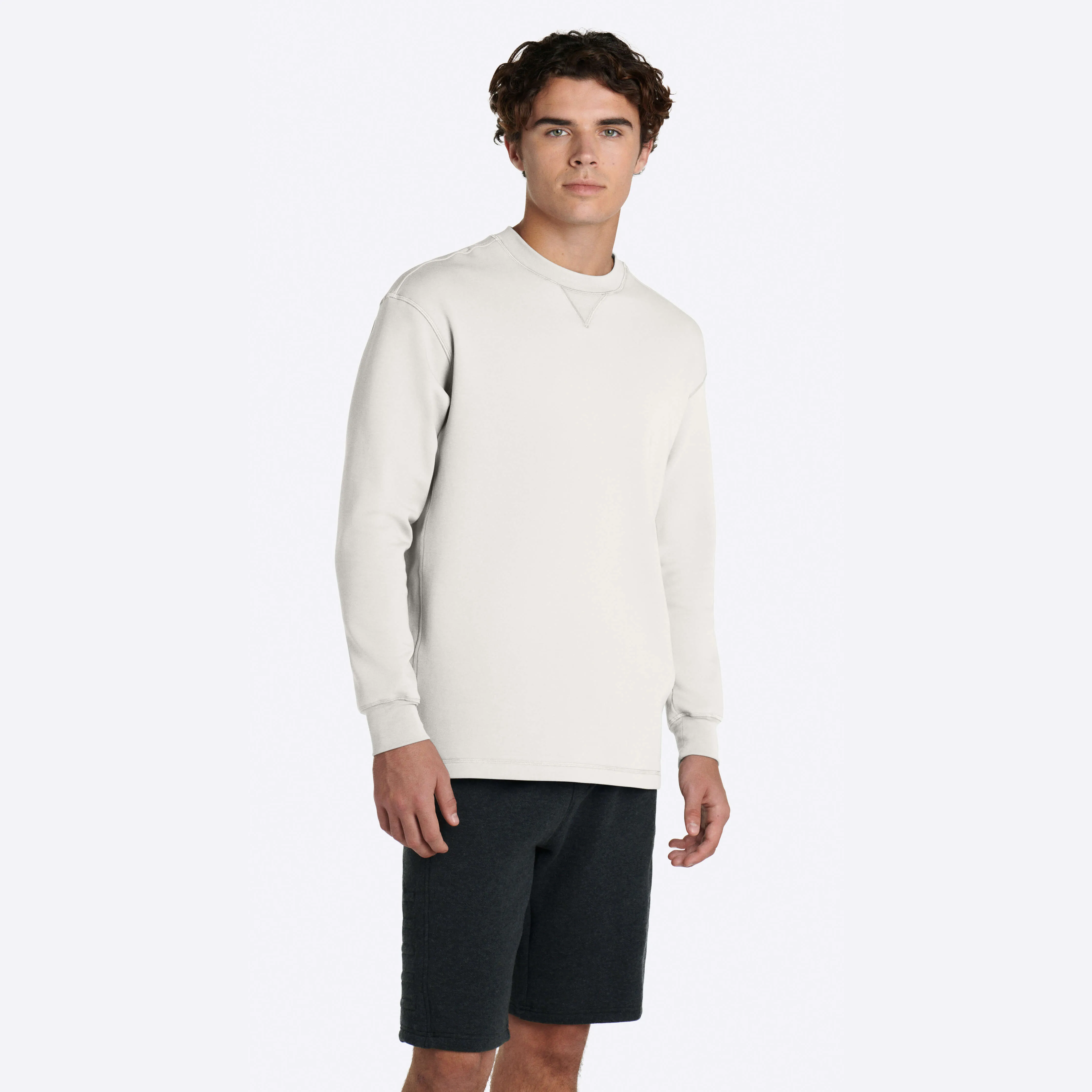 COMFORT Solid Crew Neck sold by Bugatchi product image thumbnail 3