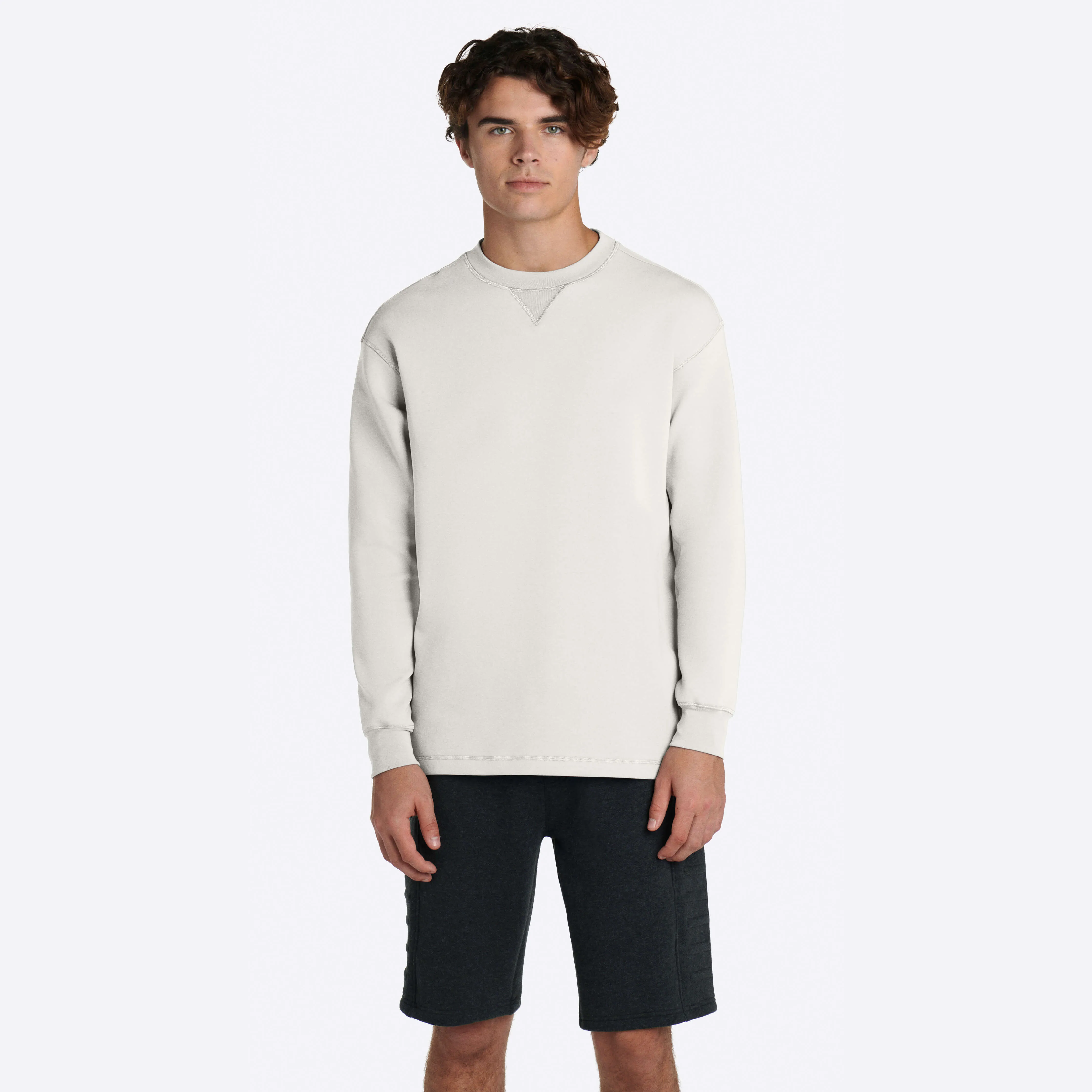 COMFORT Solid Crew Neck sold by Bugatchi product image thumbnail 2