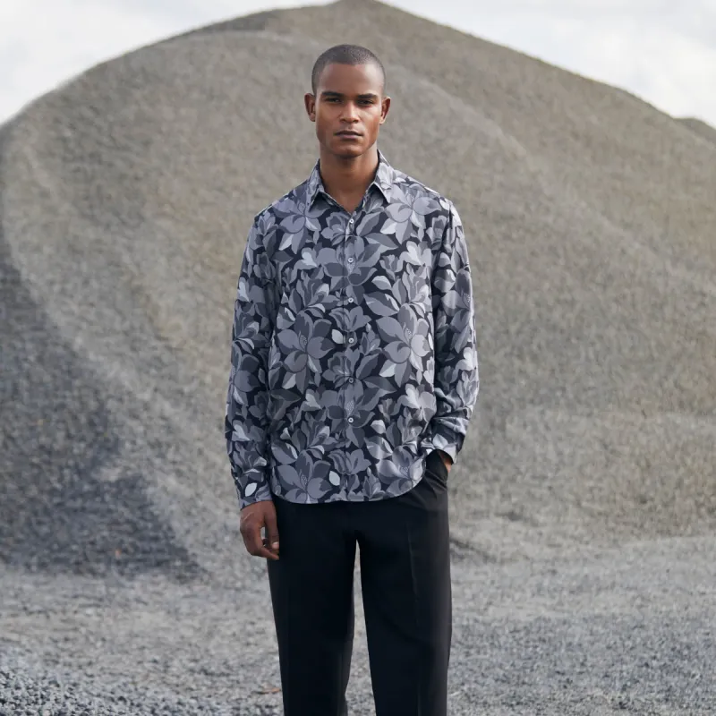 Julian EcoVero Floral Shirt sold by Bugatchi