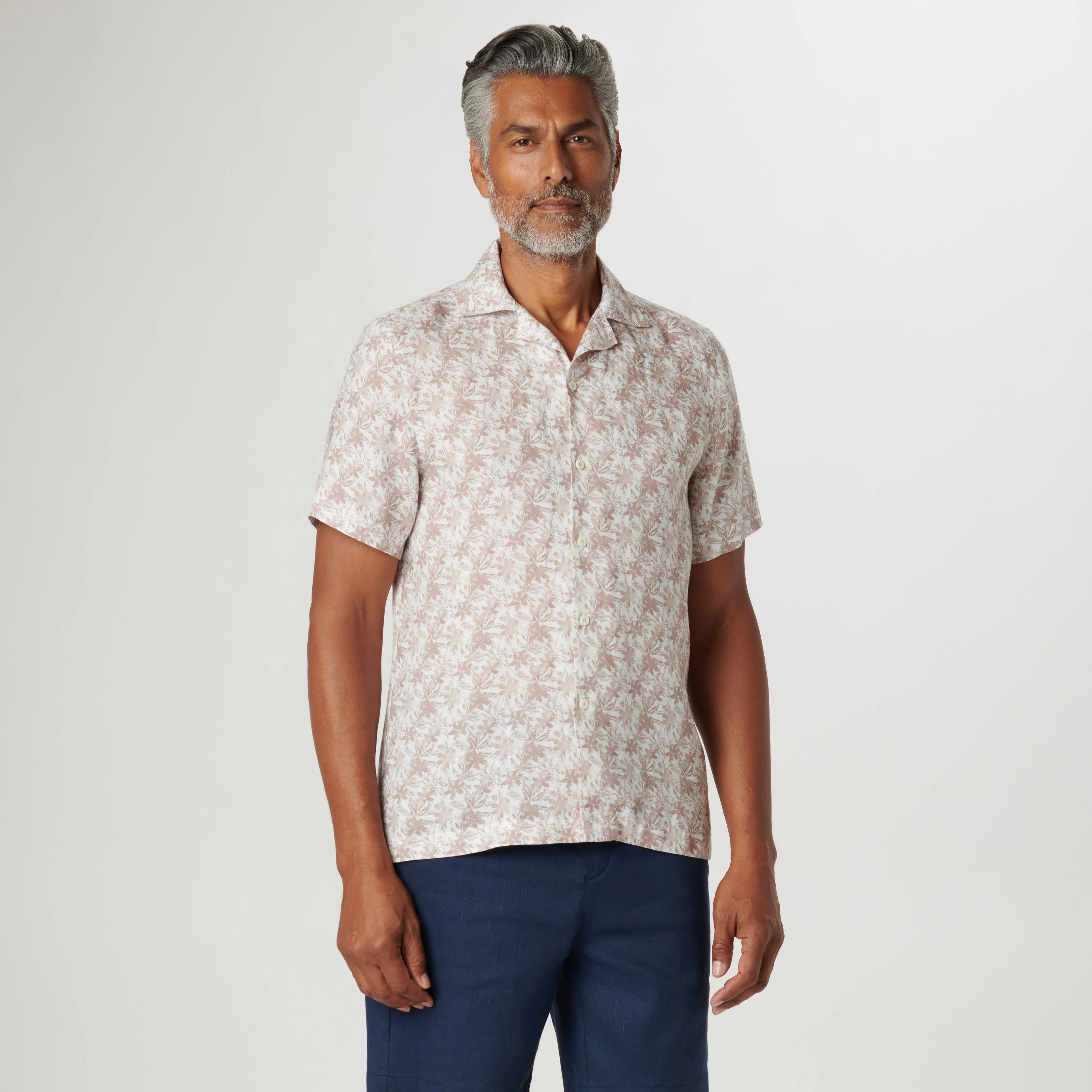 Orson Floral Short Sleeve Shirt sold by Bugatchi product image thumbnail 2