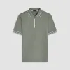 Quarter Zip Polo Shirt sold by Bugatchi