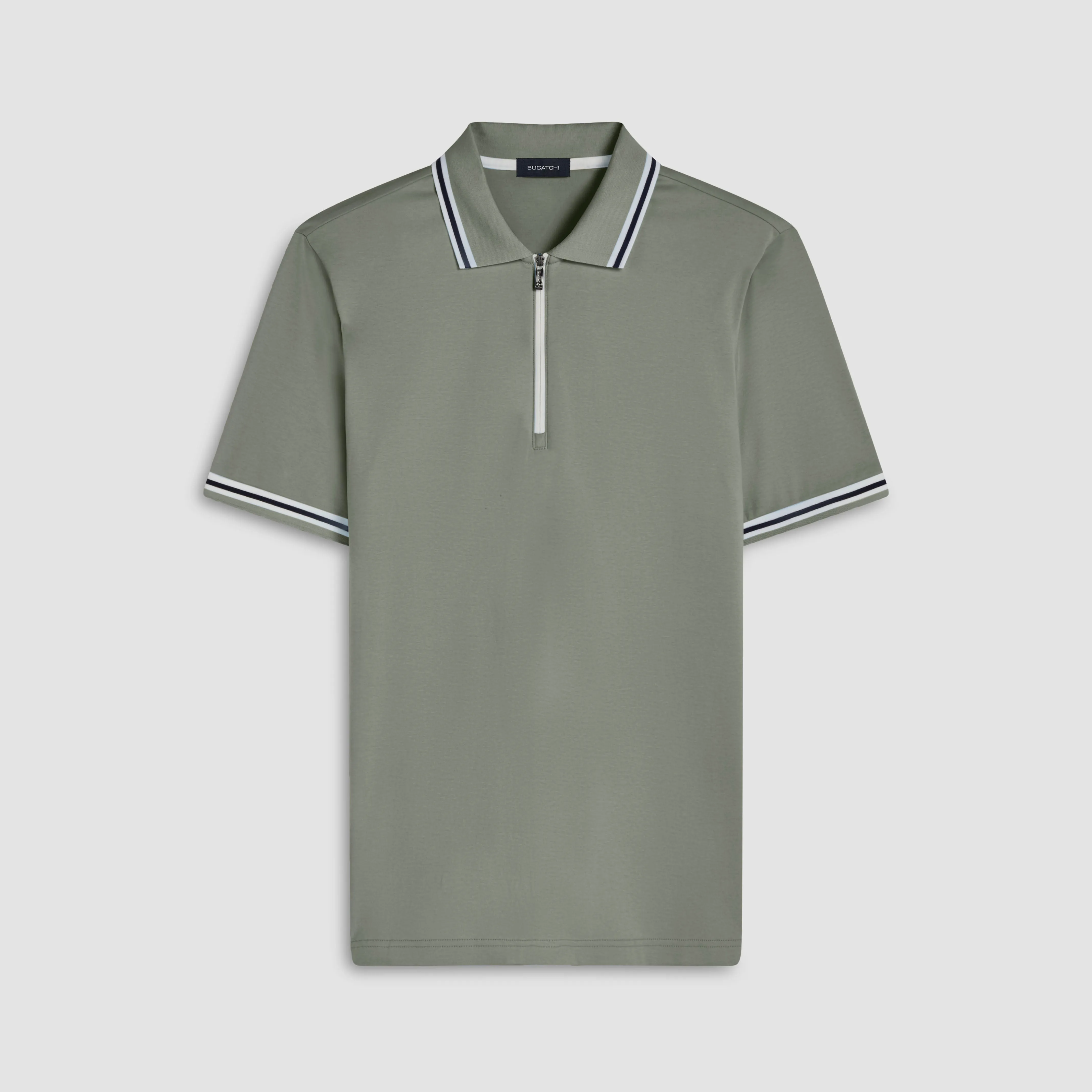 Quarter Zip Polo Shirt sold by Bugatchi