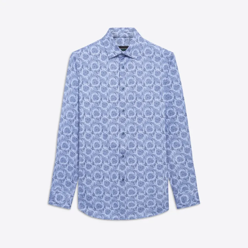 JAMES Paisley Print OoohCotton Shirt sold by Bugatchi