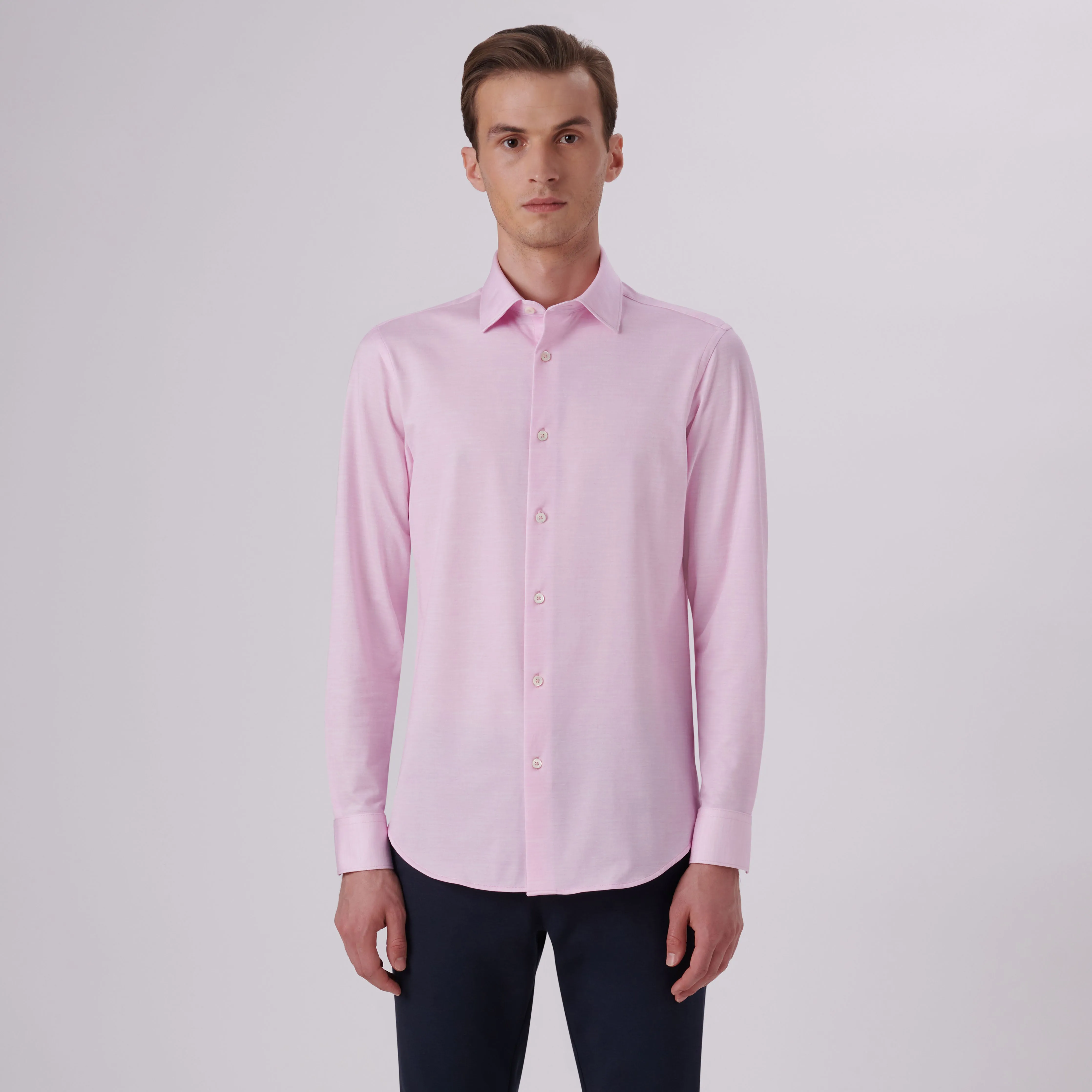 James Heather Print OoohCotton Shirt sold by Bugatchi product image thumbnail 2