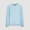Thin Rib Crew Neck Sweater sold by Bugatchi
