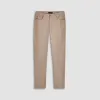 Preston Solid Five Pocket Pant sold by Bugatchi