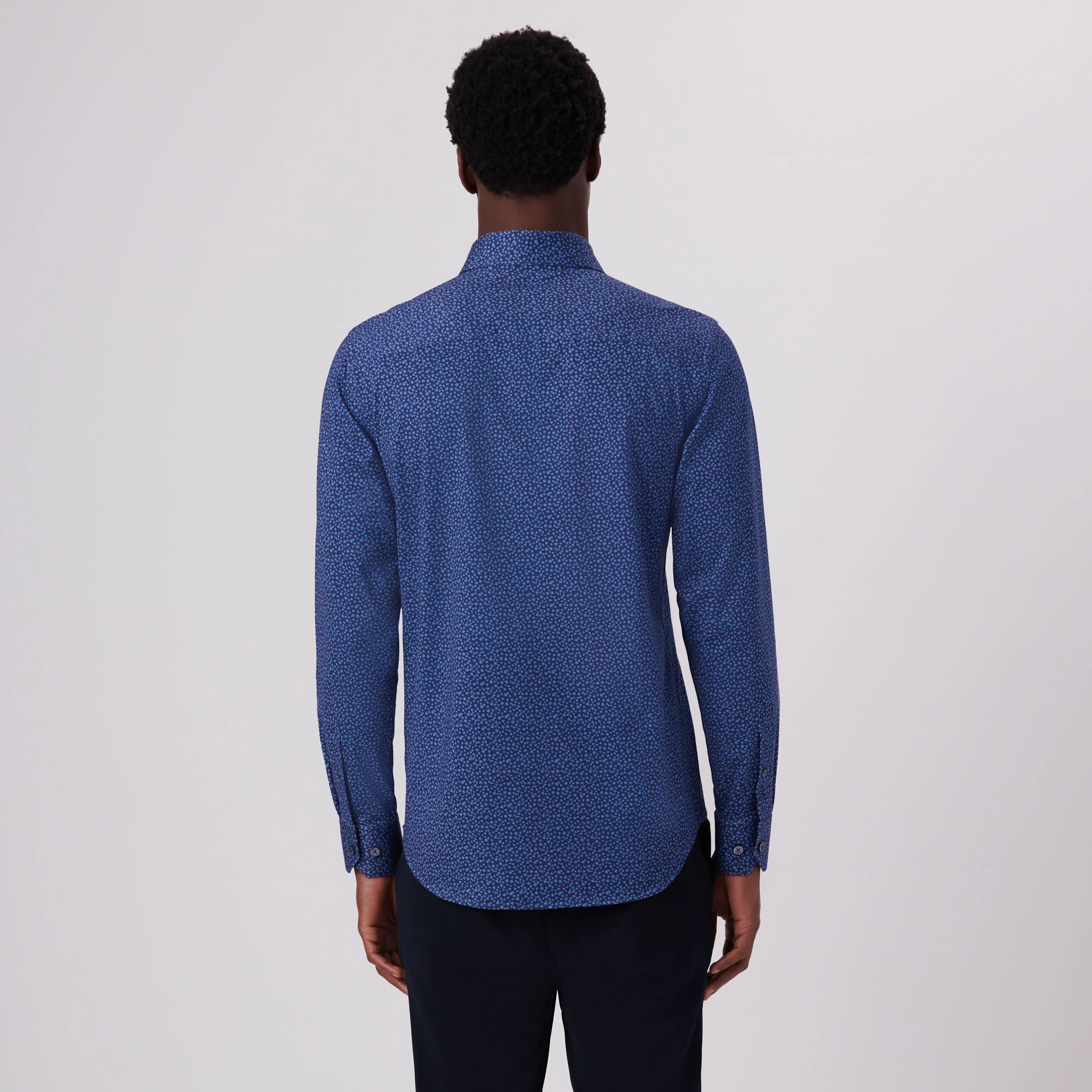 James Floral Print OoohCotton Shirt sold by Bugatchi product image thumbnail 4