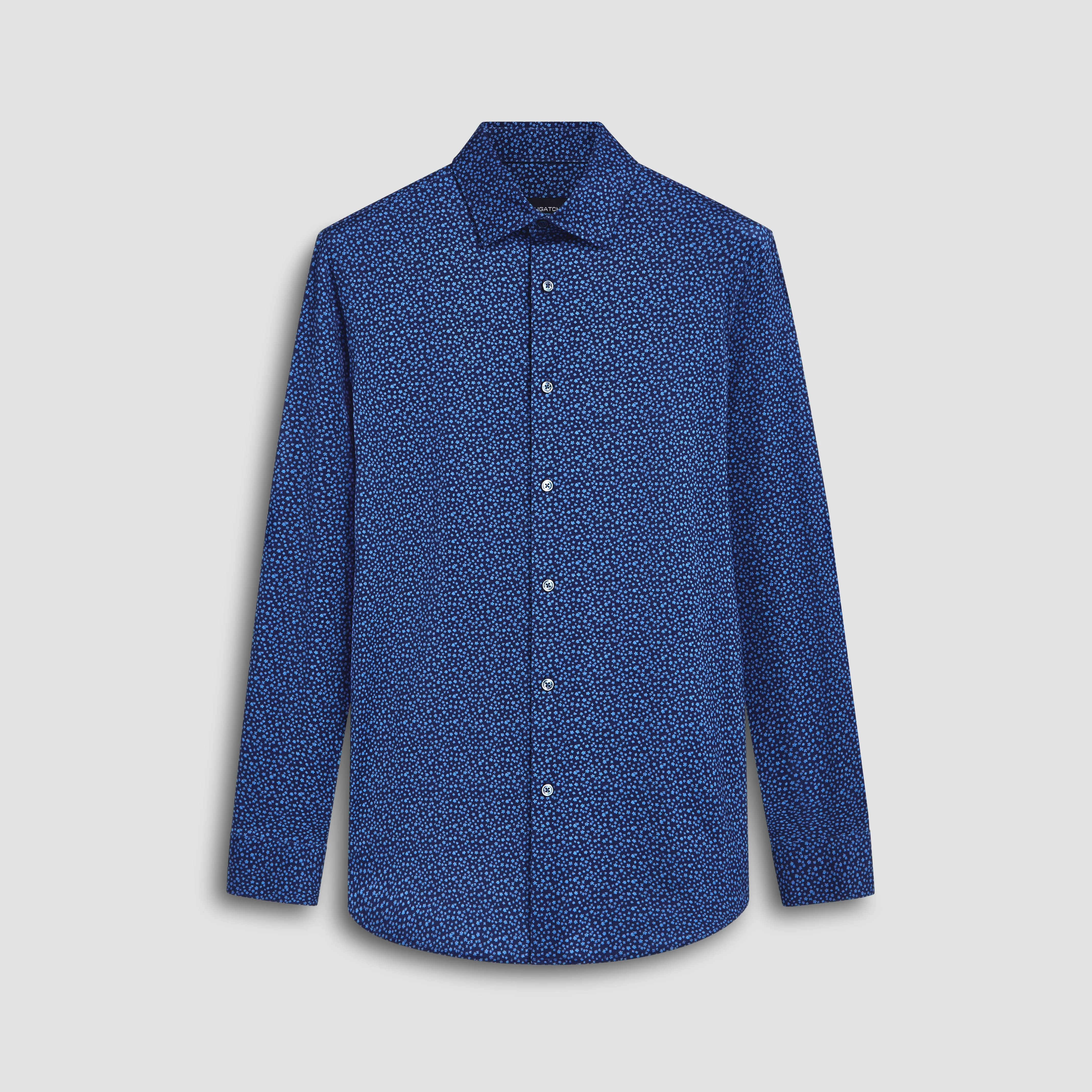 James Floral Print OoohCotton Shirt sold by Bugatchi