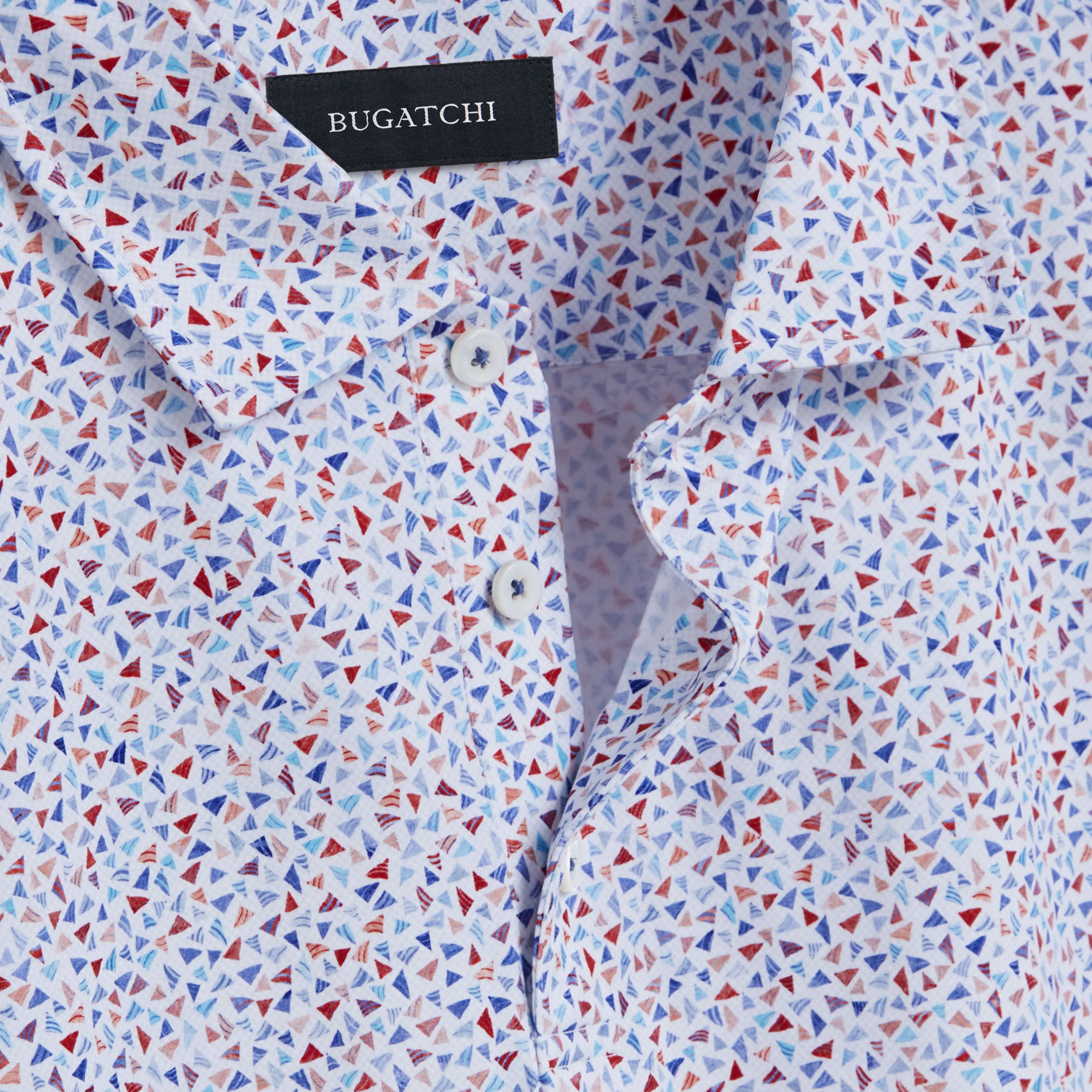 Victor Mosaic OoohCotton Polo sold by Bugatchi product image thumbnail 2