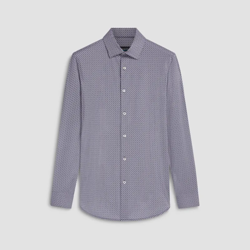 James Geometric Print OoohCotton Shirt sold by Bugatchi