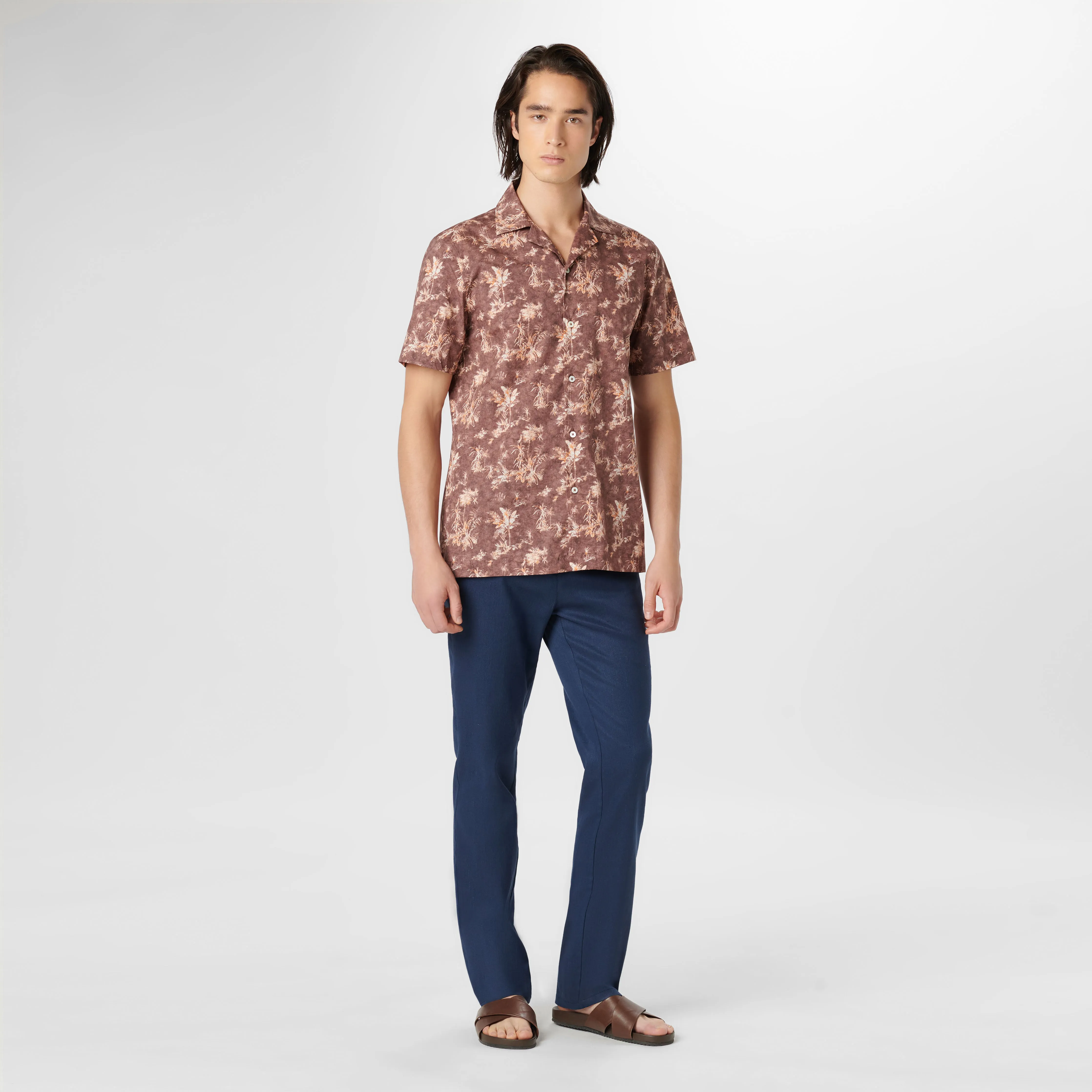 Jackson Floral Short Sleeve Shirt sold by Bugatchi product image thumbnail 5