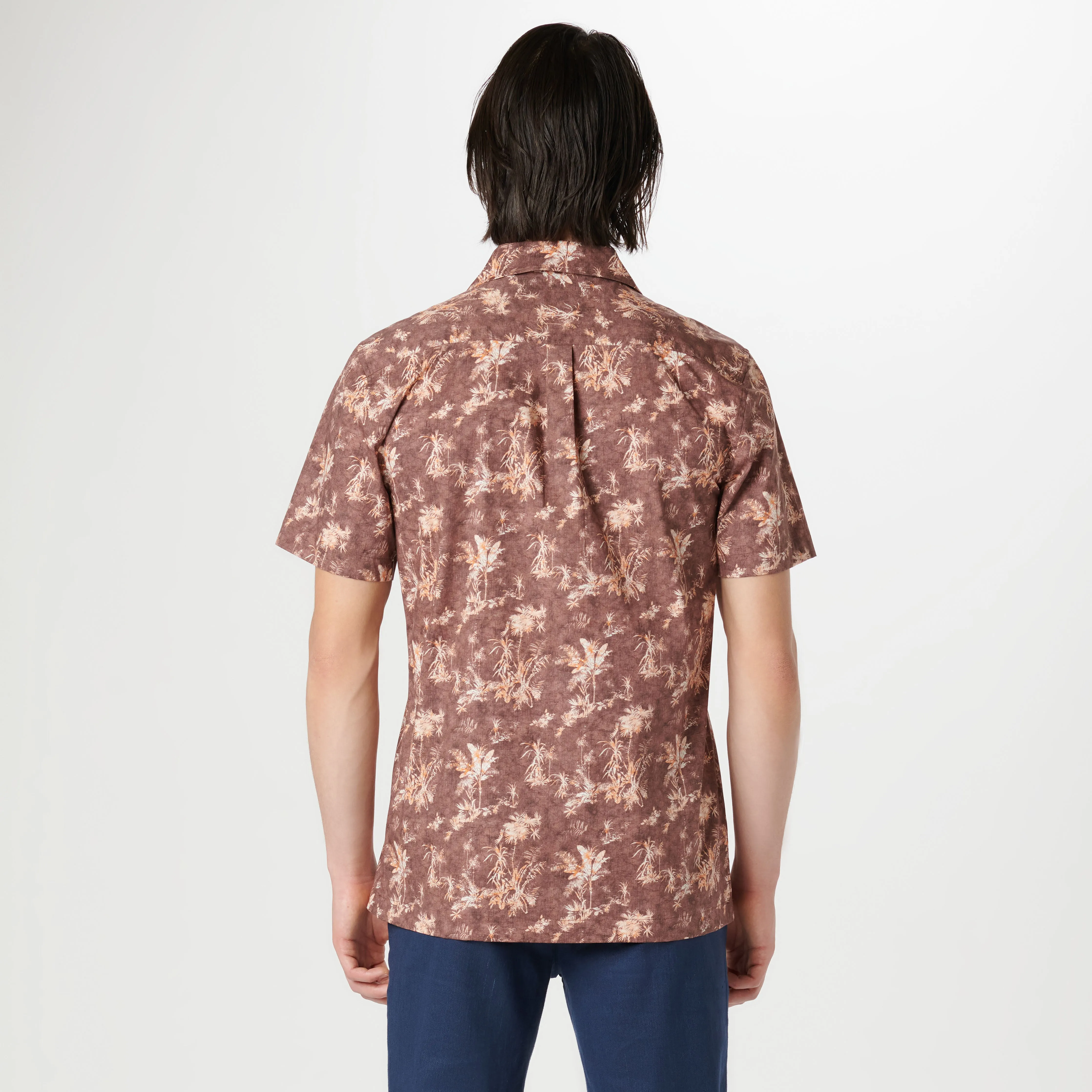 Jackson Floral Short Sleeve Shirt sold by Bugatchi product image thumbnail 4