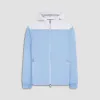 Two-Tone Nylon Windbreaker sold by Bugatchi