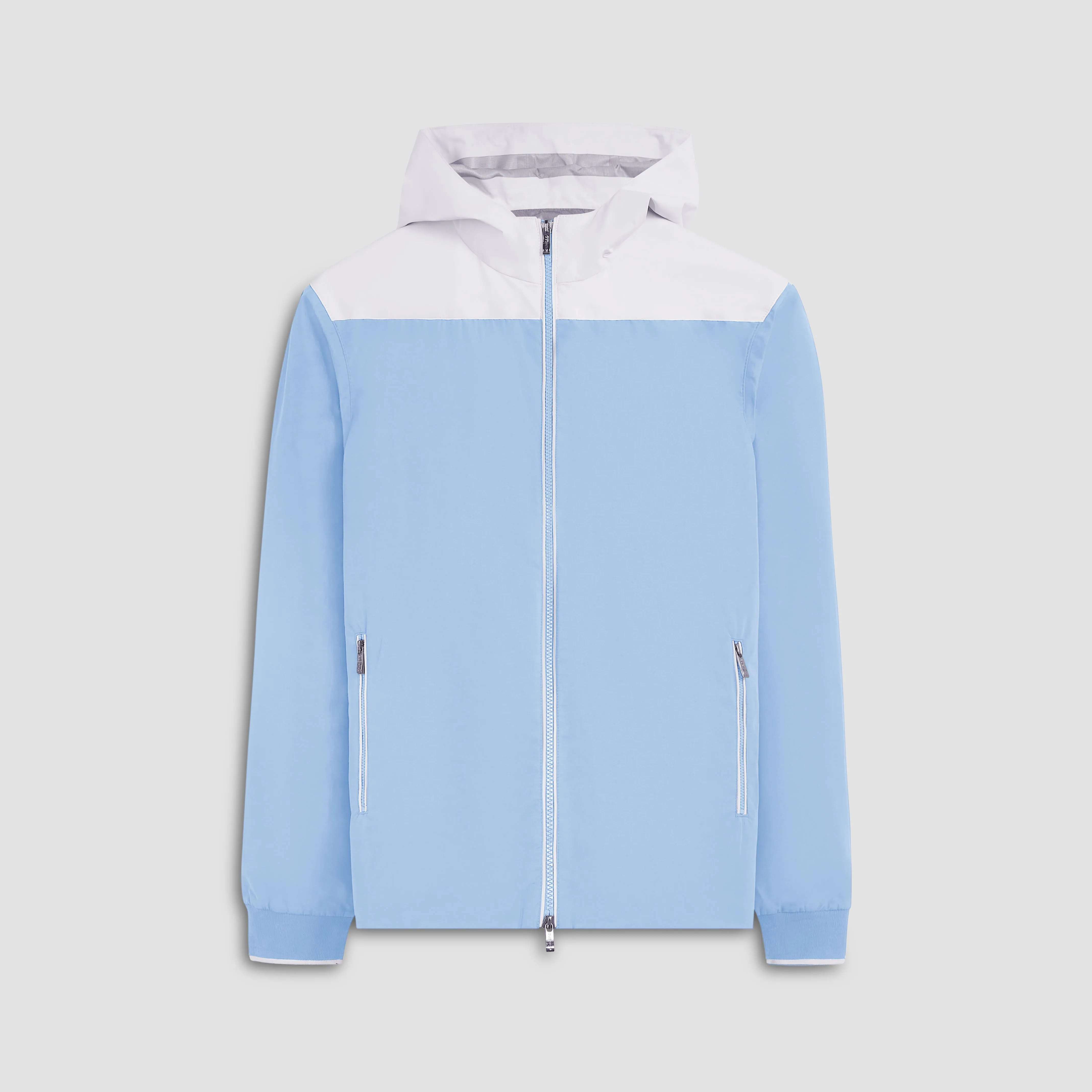 Two-Tone Nylon Windbreaker sold by Bugatchi