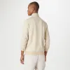 Hound's Tooth Quarter Zip Pullover sold by Bugatchi