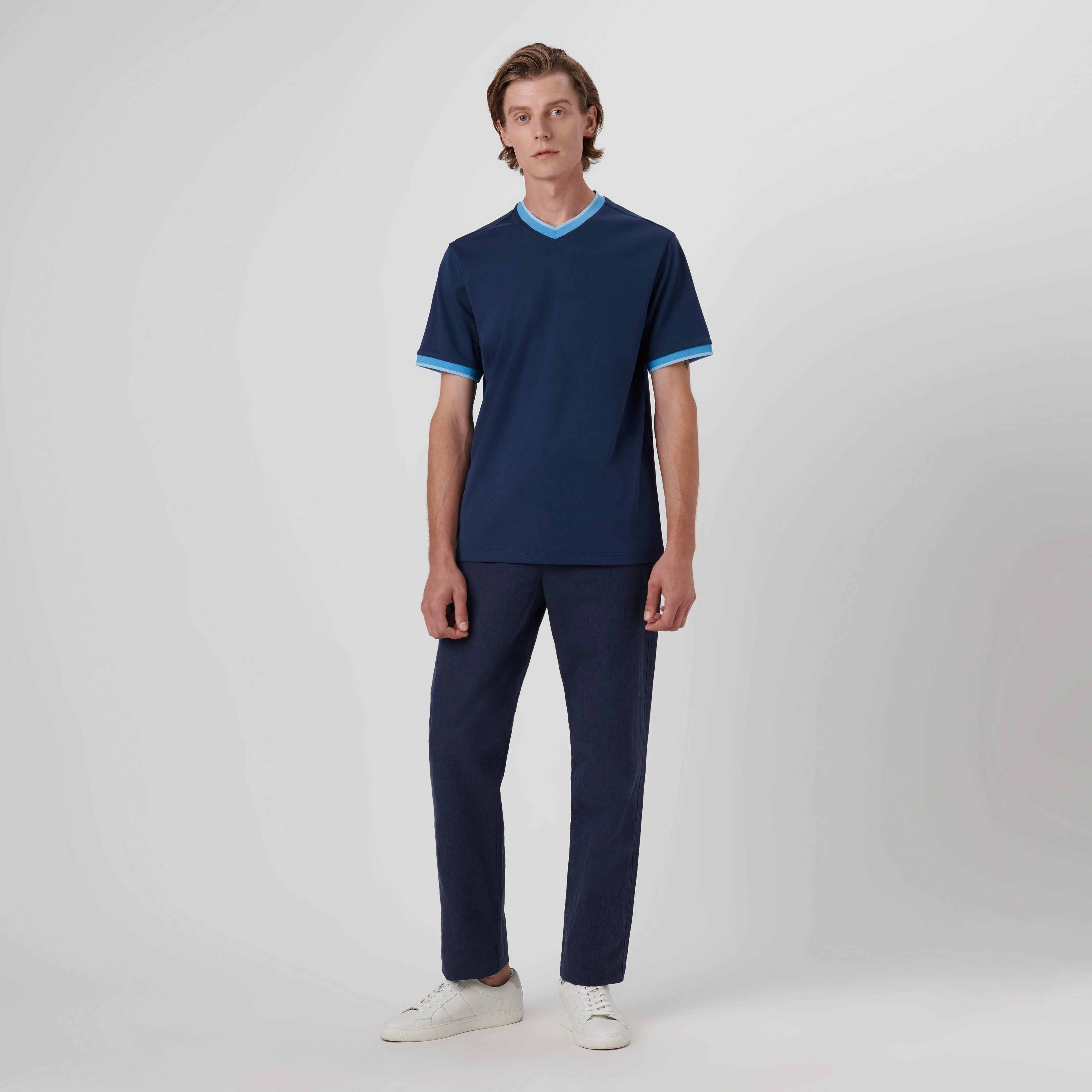 High V-Neck T-Shirt sold by Bugatchi product image thumbnail 5