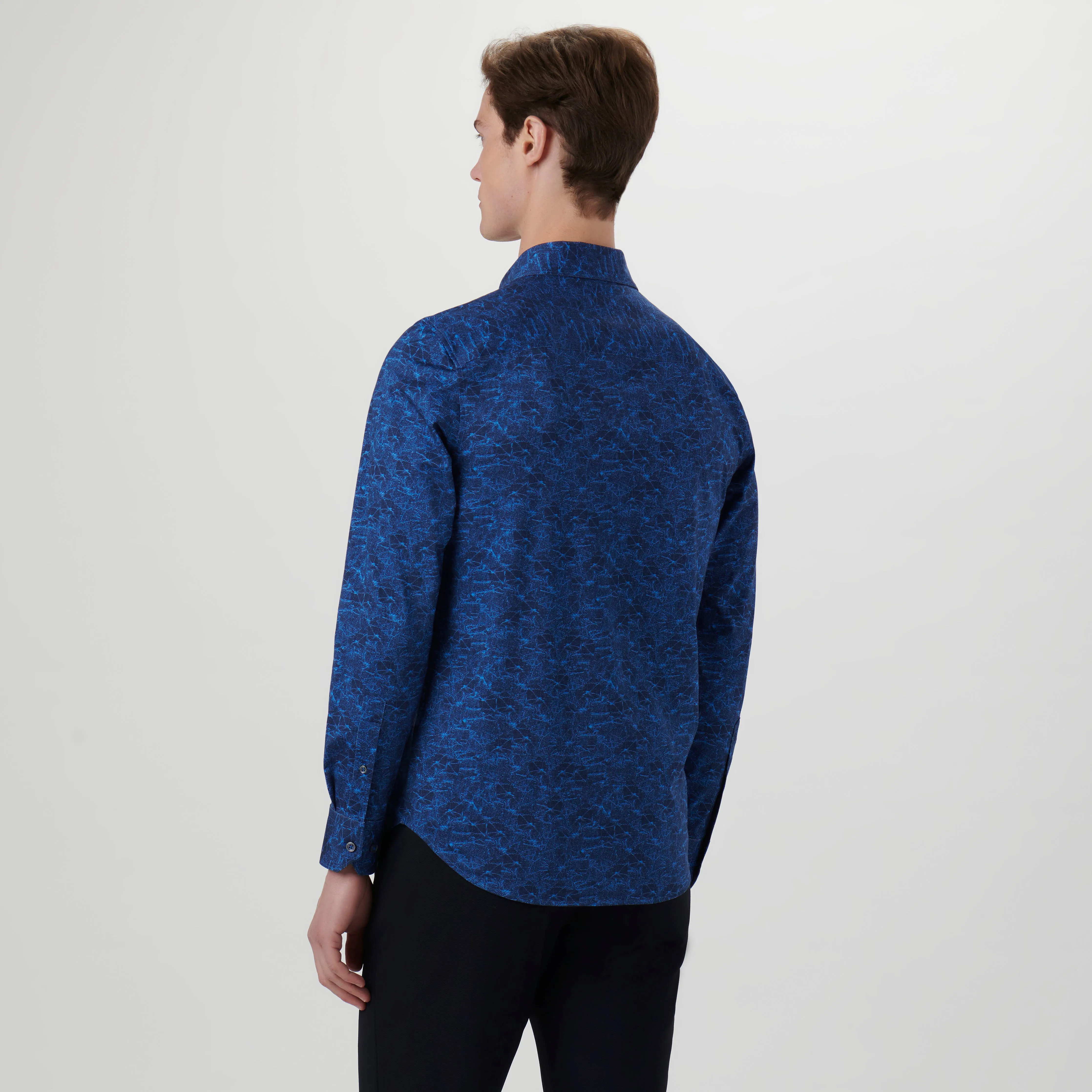 James Marbled OoohCotton Shirt sold by Bugatchi product image thumbnail 4