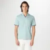 Solid Johnny Collar Polo sold by Bugatchi