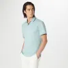 Solid Johnny Collar Polo sold by Bugatchi