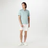 Solid Johnny Collar Polo sold by Bugatchi
