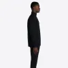 Solid Quarter Zip Mock Neck Pullover sold by Bugatchi