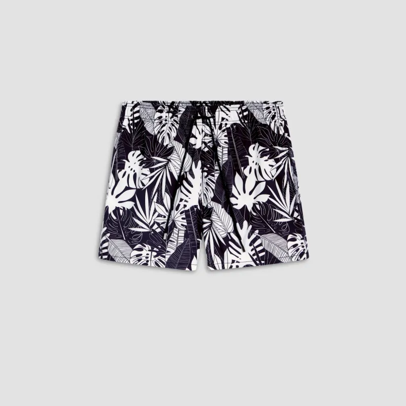 Max Tropical Leaves Swim Trunks sold by Bugatchi