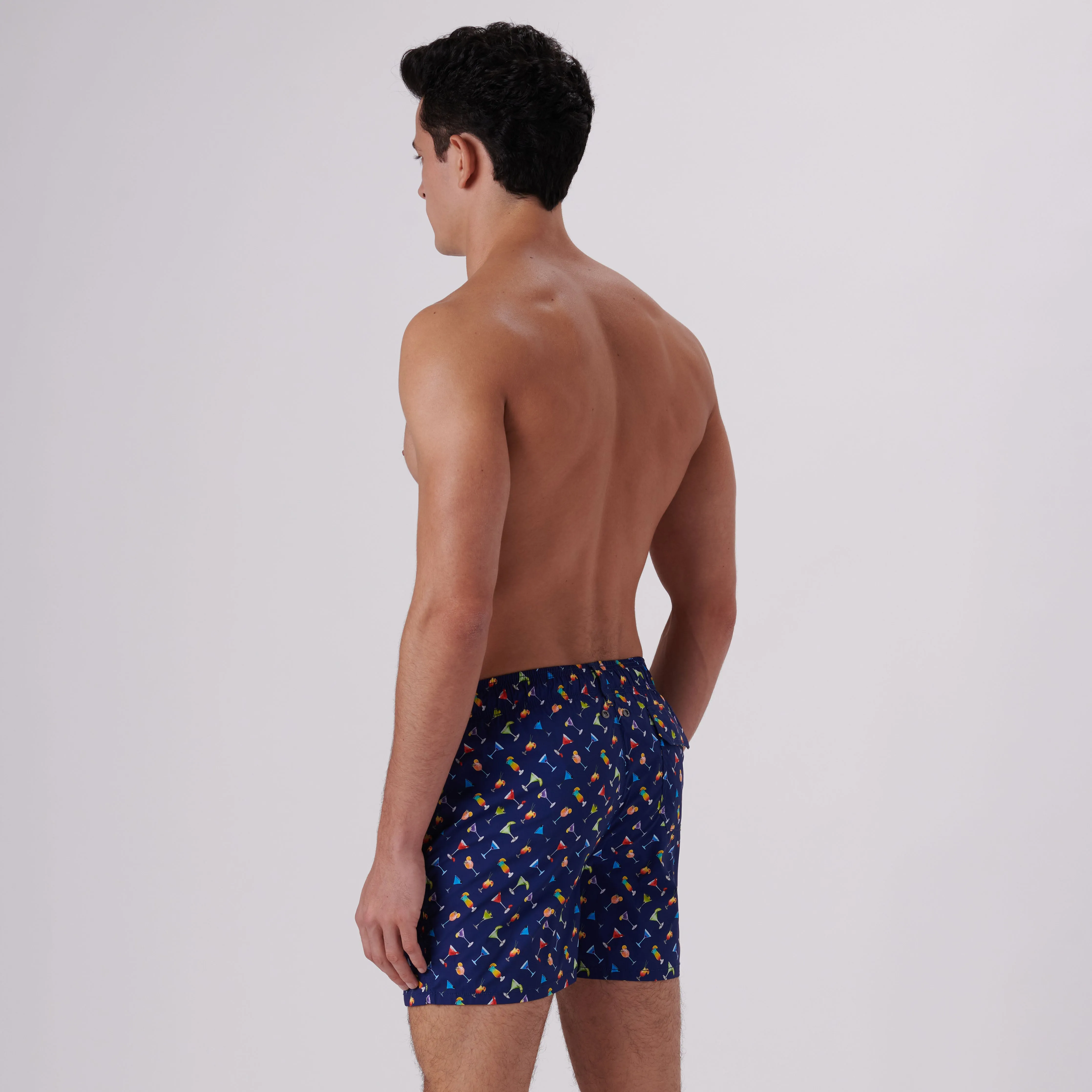 Archer Cocktails Swim Trunks sold by Bugatchi product image thumbnail 5